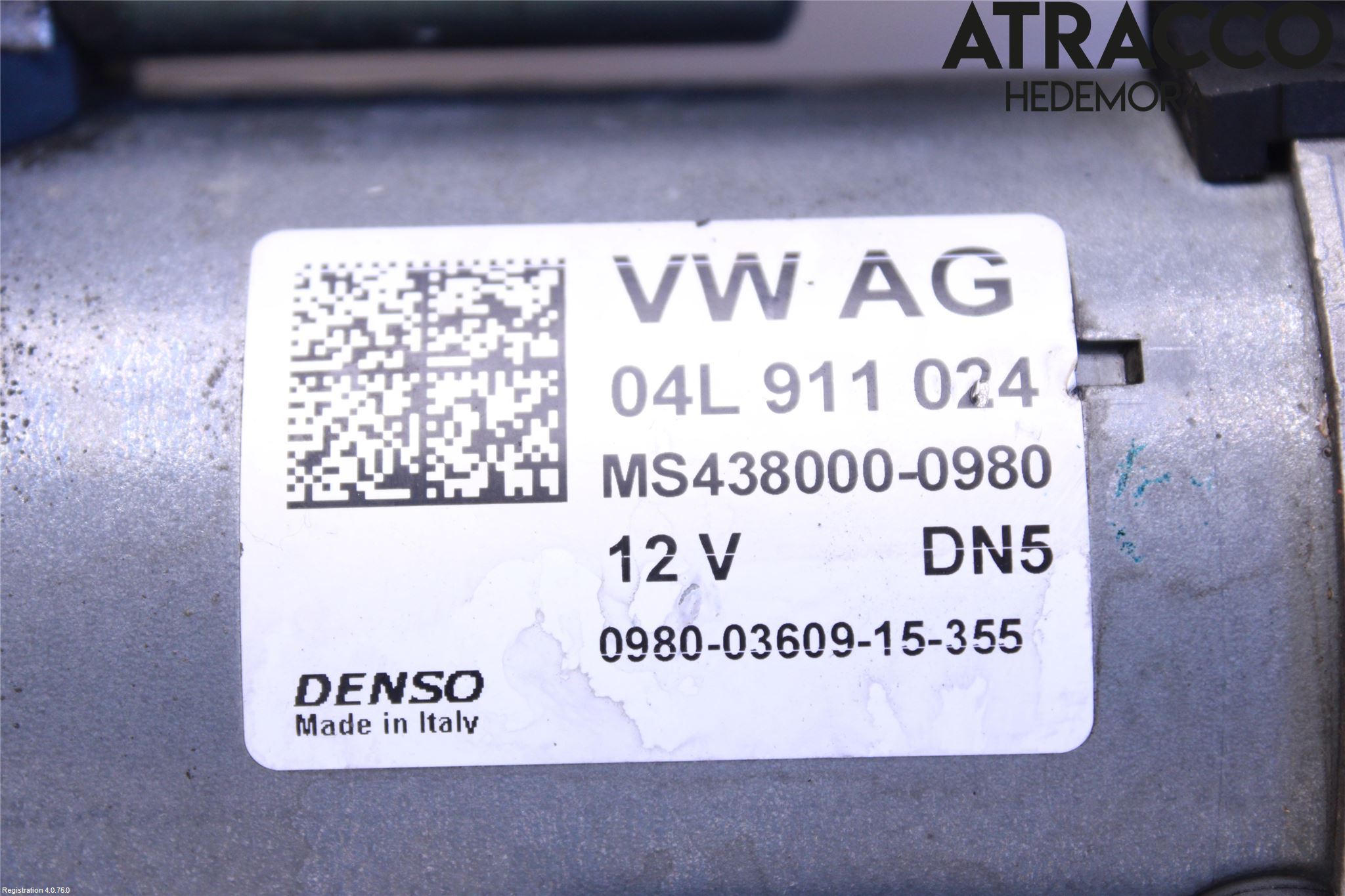 Audi A6/S6 4G 11-18 Startmotor Diesel