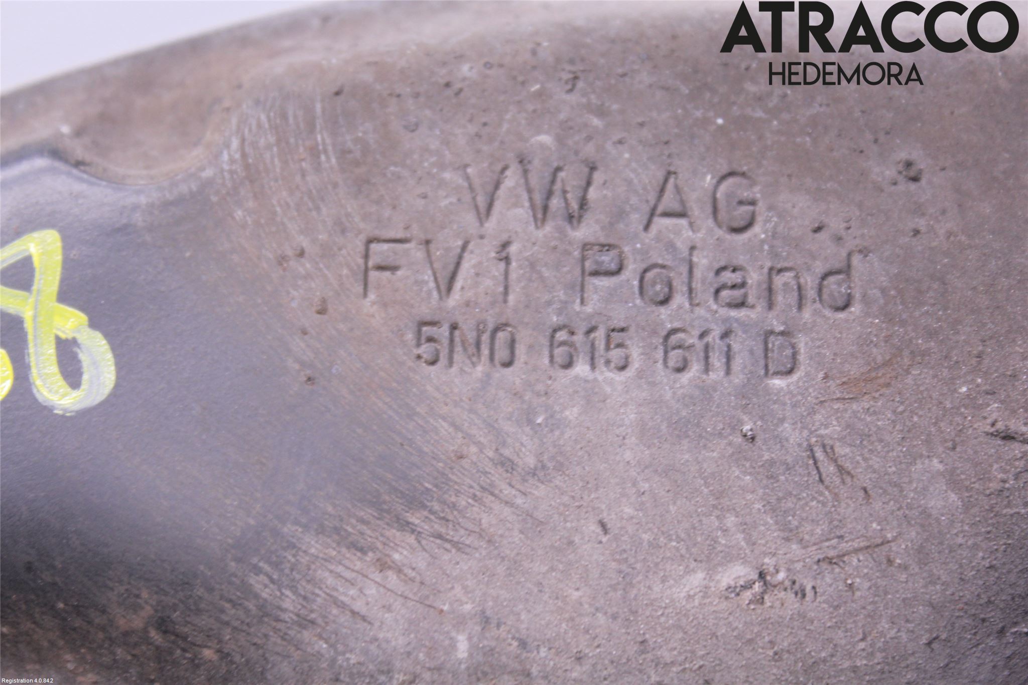 Volkswagen VW TIGUAN 07-16 Bromssköld Bak