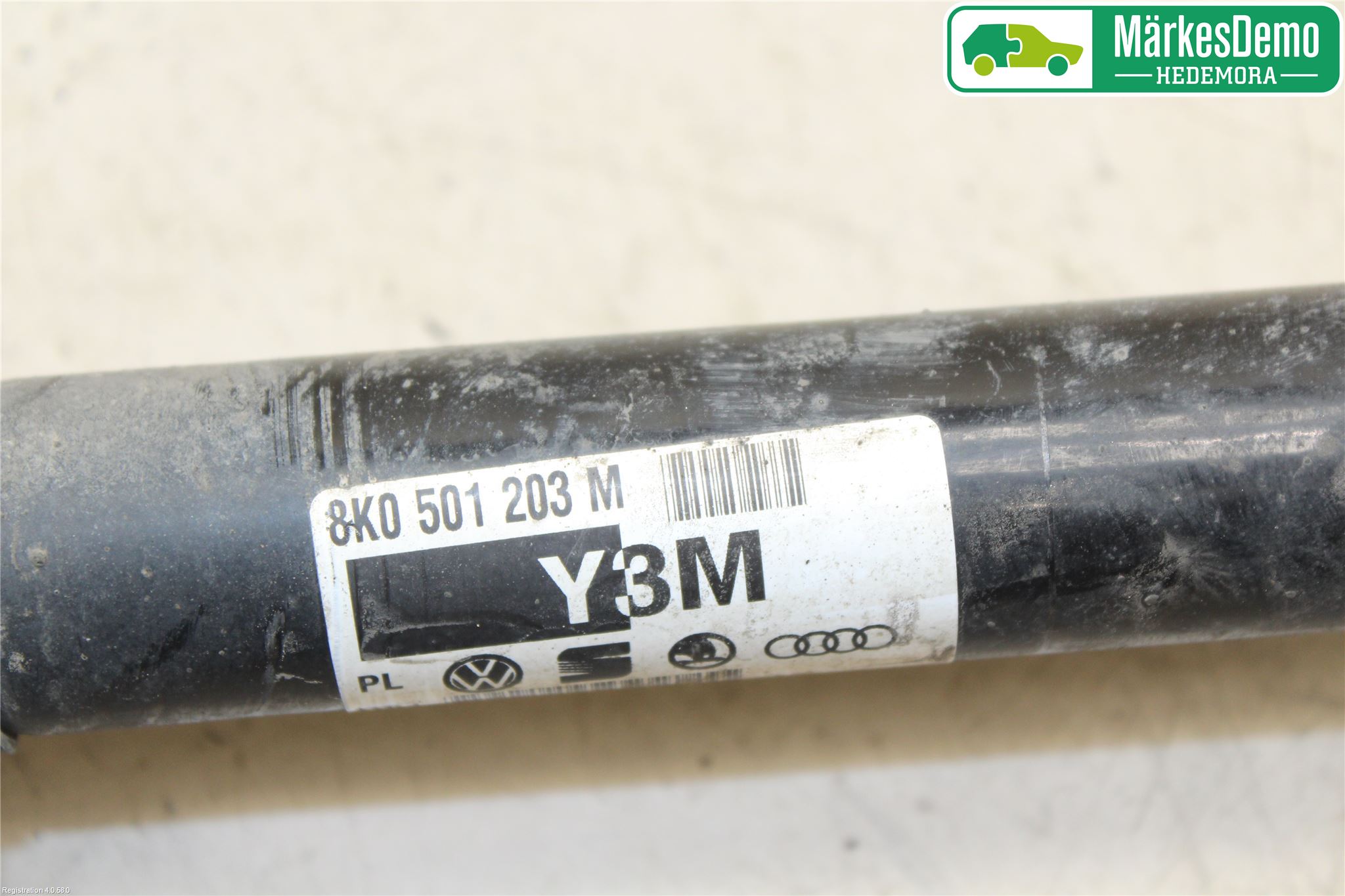 Audi A4 12-15 Drivaxel Bak Höger