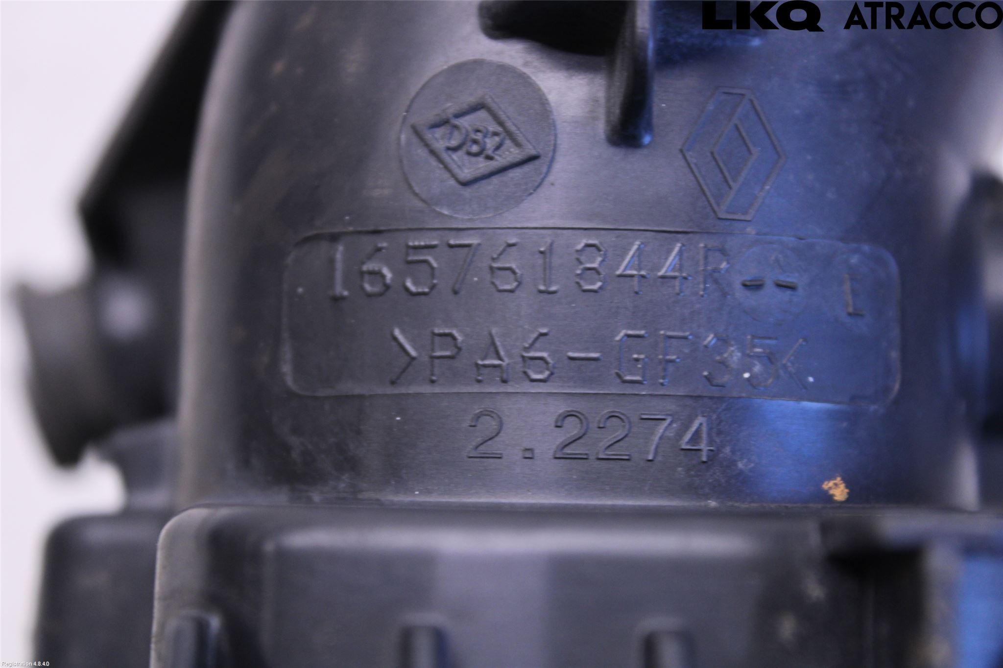 Opel VIVARO 15-19 Laddluft-Intercoolerrör