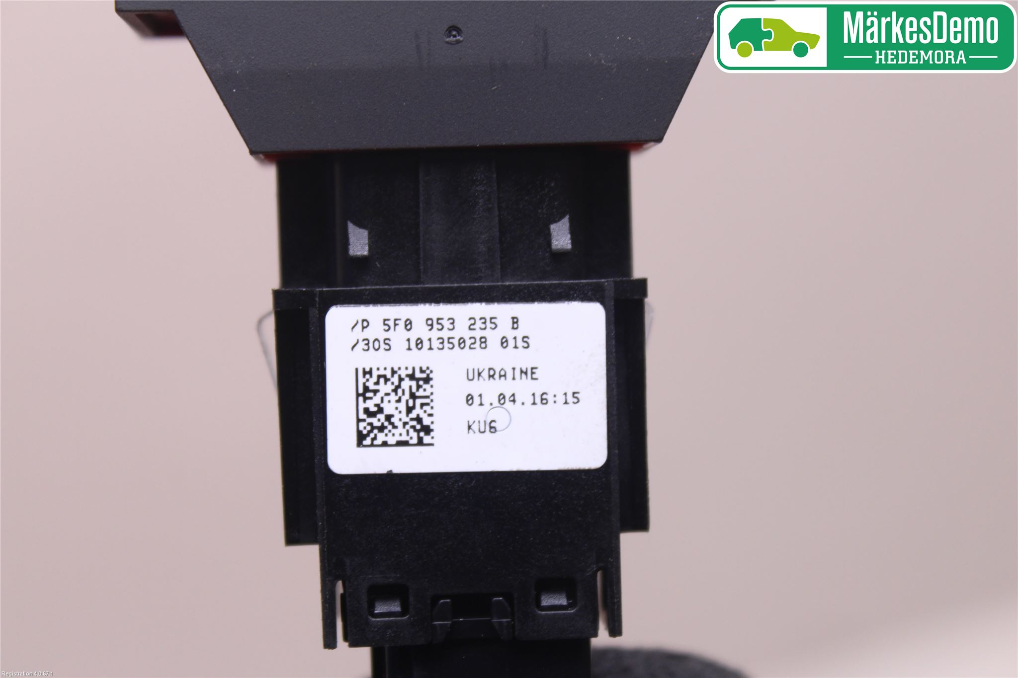 Seat LEON 13-20 Strömställare Varnings