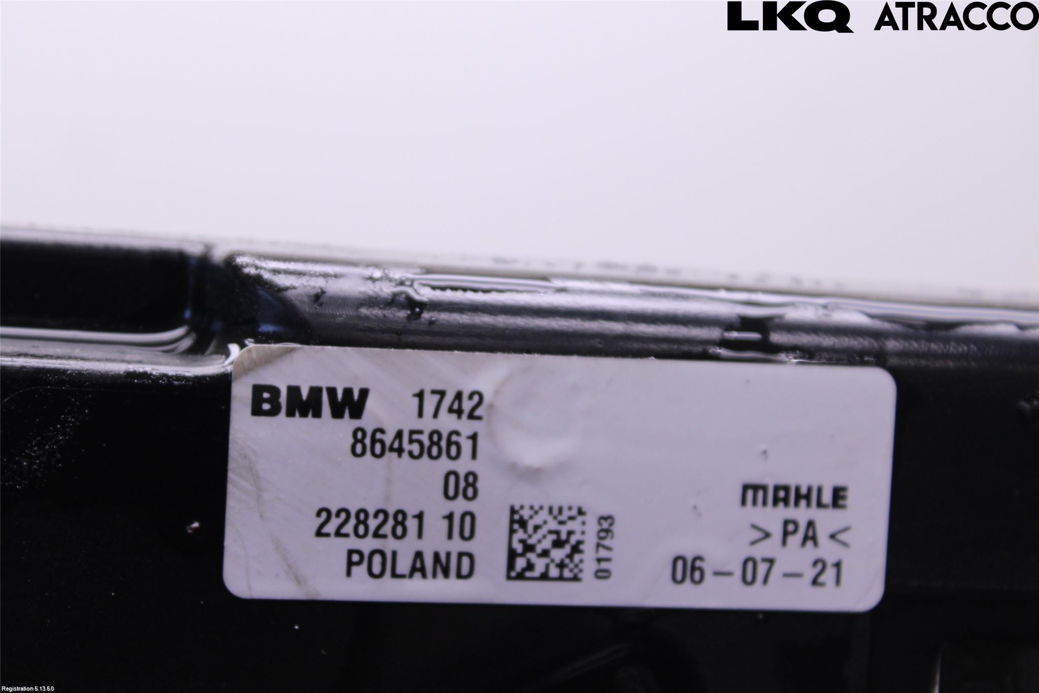 BMW 1 F40 19- Kylfläkt El