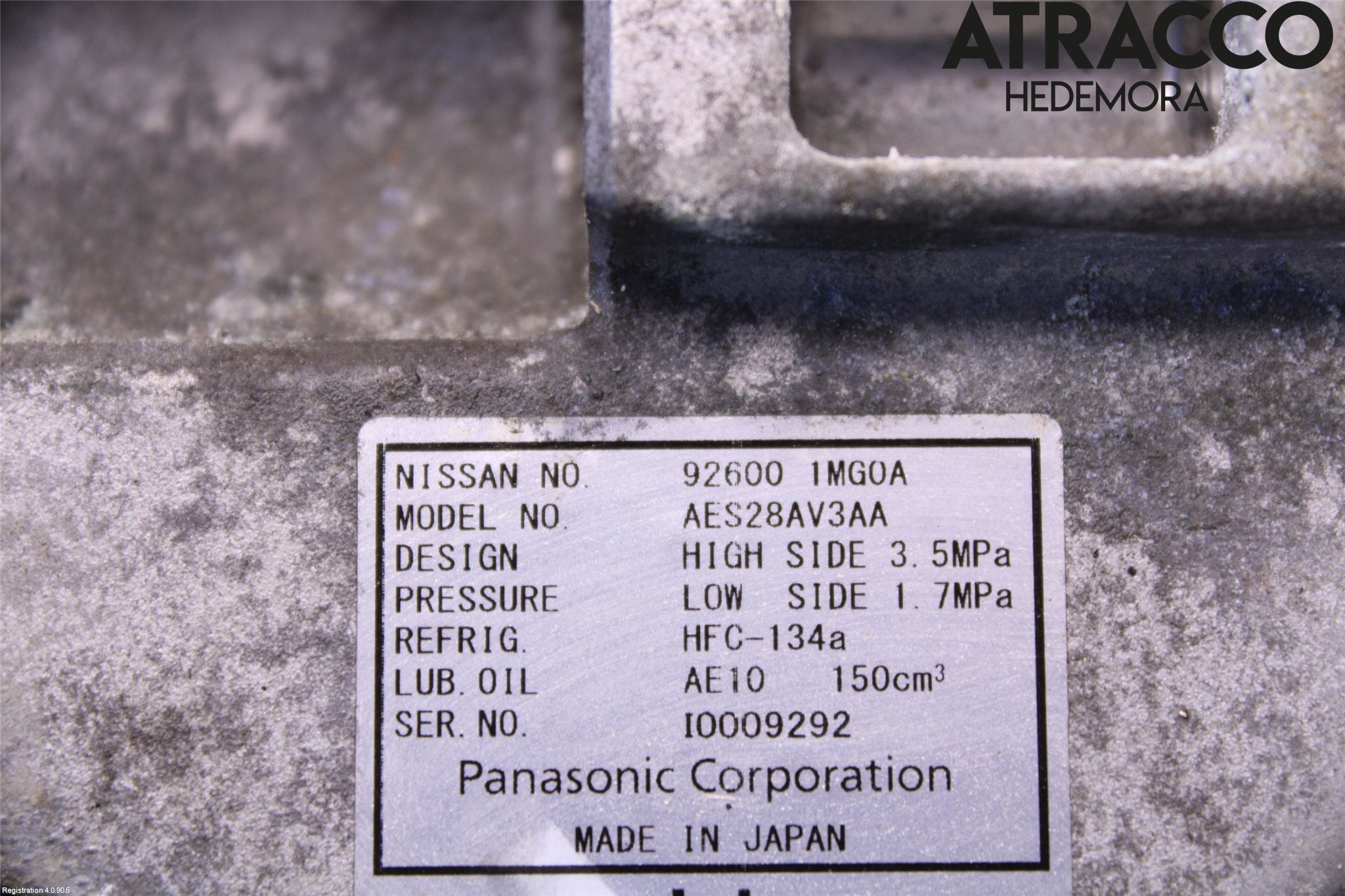 Nissan LEAF 11-17 Ac Kompressor