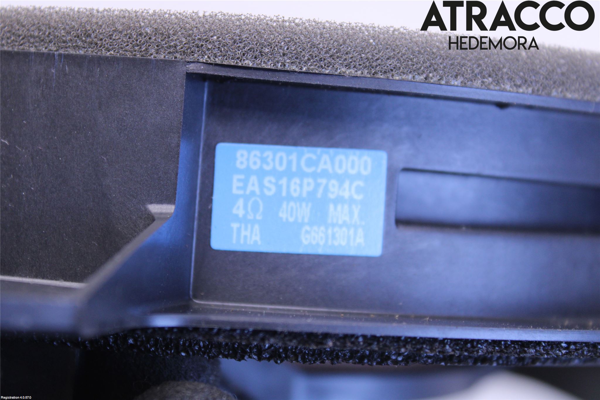 Toyota GT86 12- Högtalare