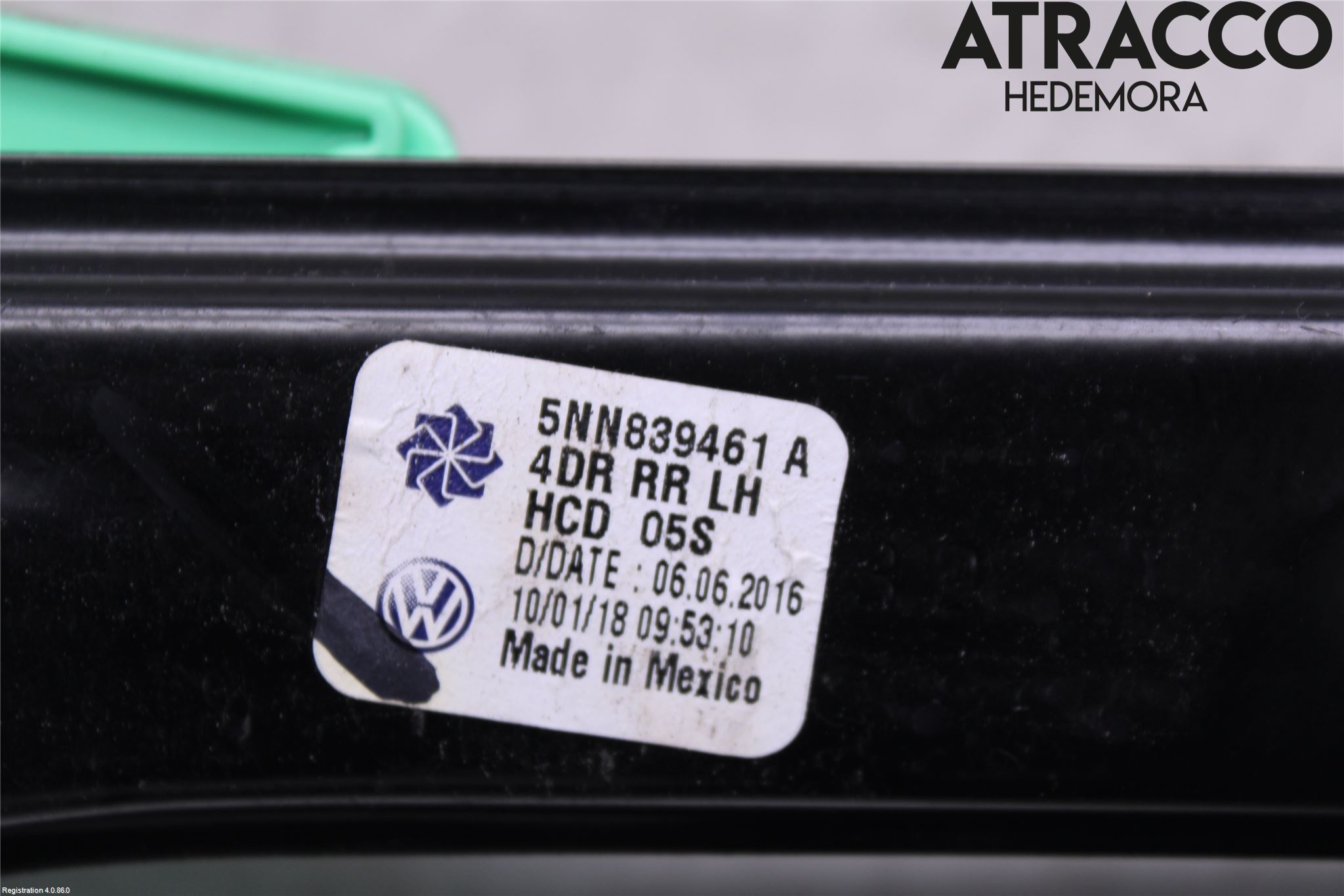 Volkswagen VW TIGUAN ALLSPACE 18- Fönsterhiss El Kompl