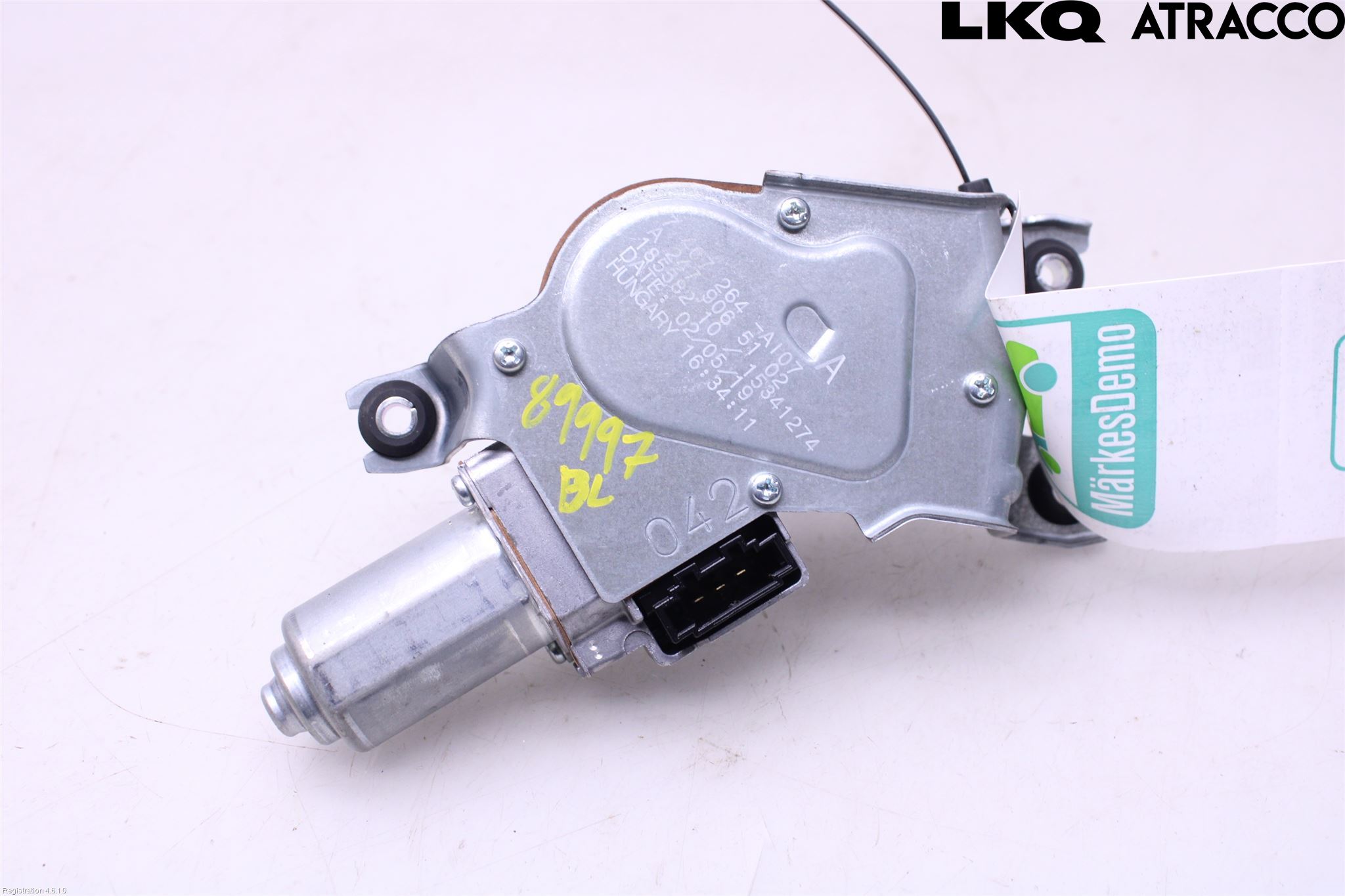 BMW X3 G01 18- Torkarmotor Baklucka