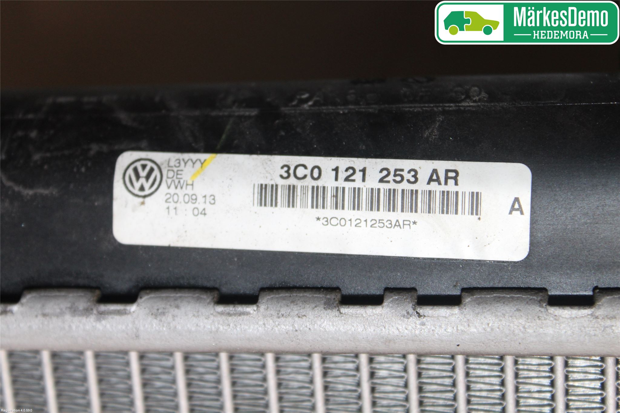 Volkswagen VW PASSAT 11-14 Kylare Aut