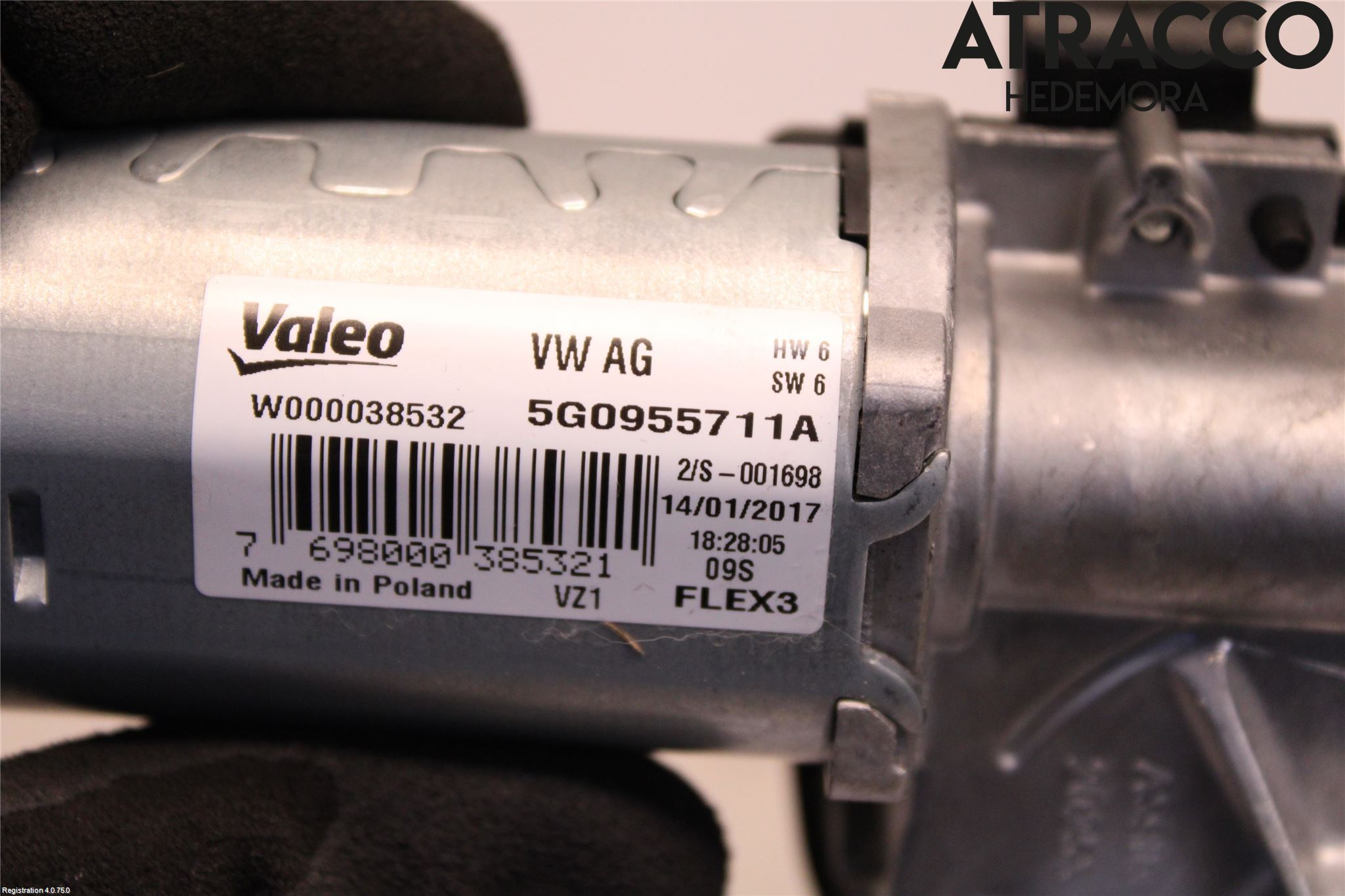 Audi A6/S6 4G 11-18 Torkarmotor Baklucka