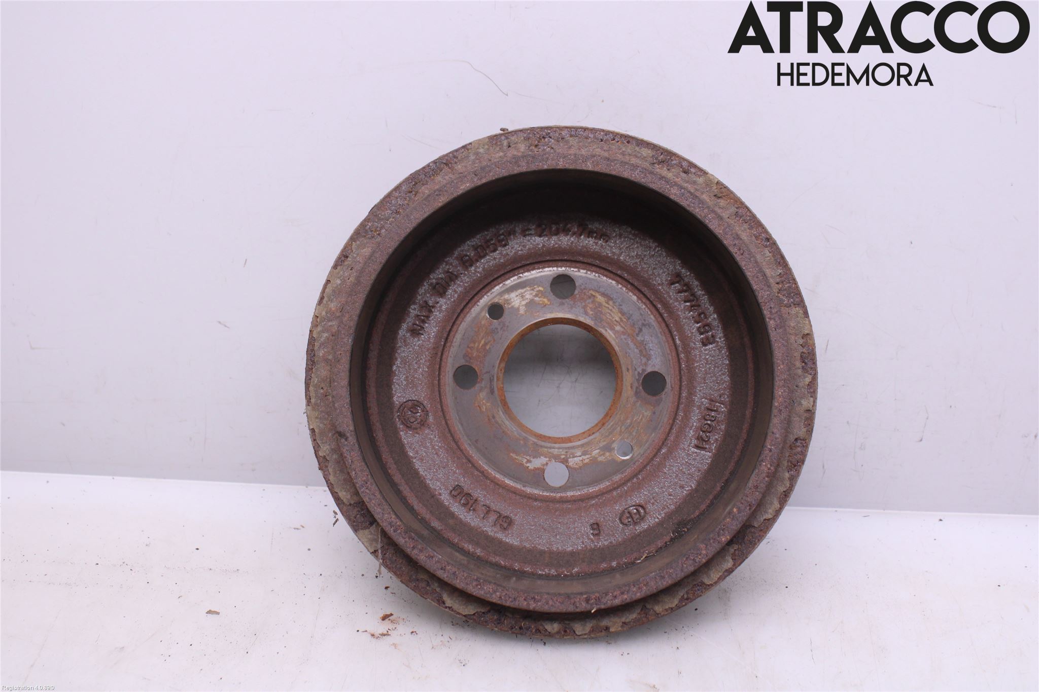 Fiat PANDA 12- Bromstrumma Bak