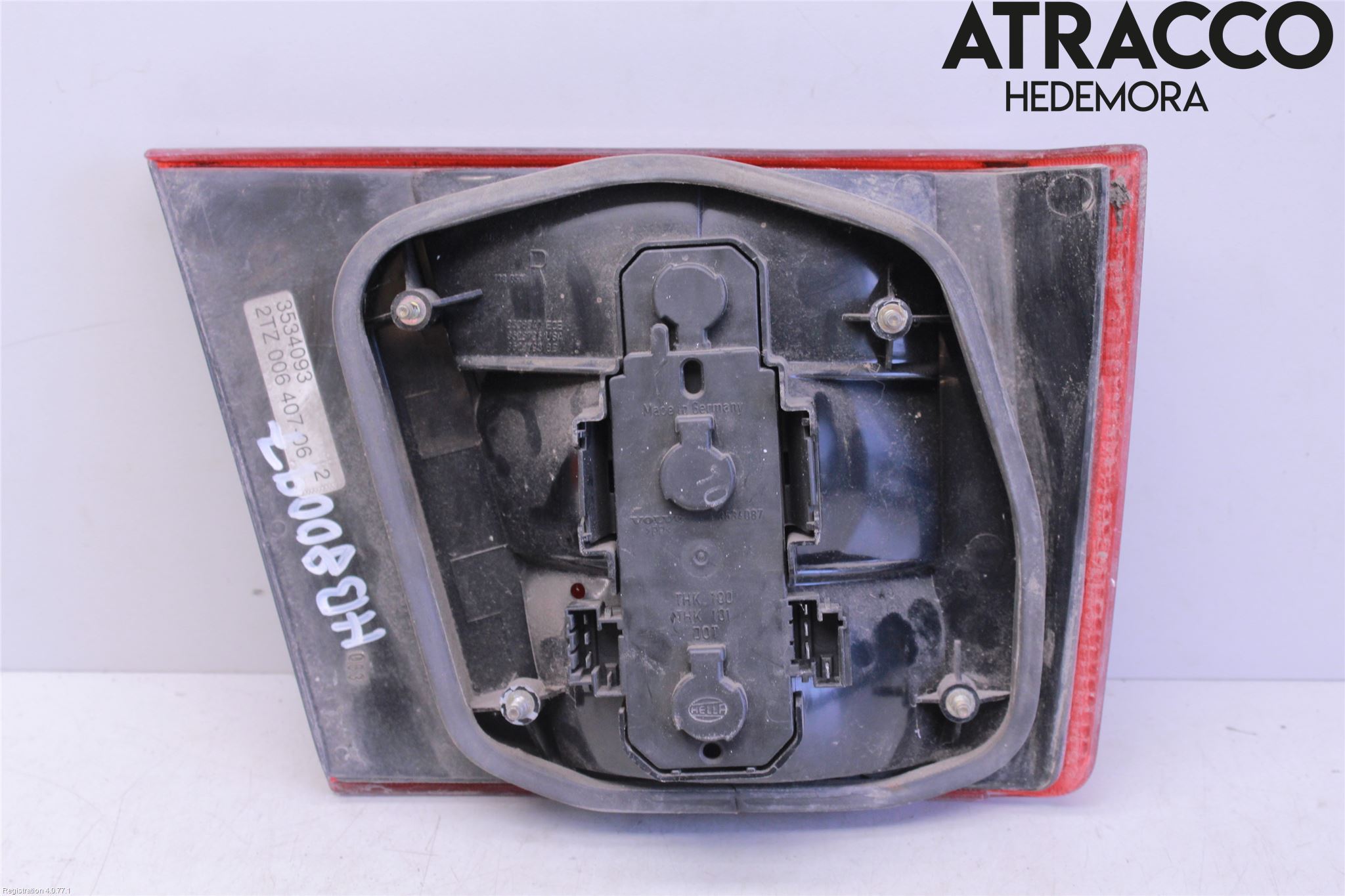 Volvo 940 91-98 Bakljus Lucka Hö