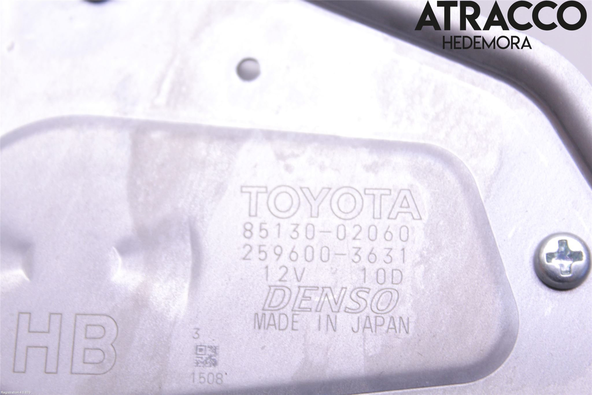 Toyota COROLLA 19- Torkarmotor Baklucka