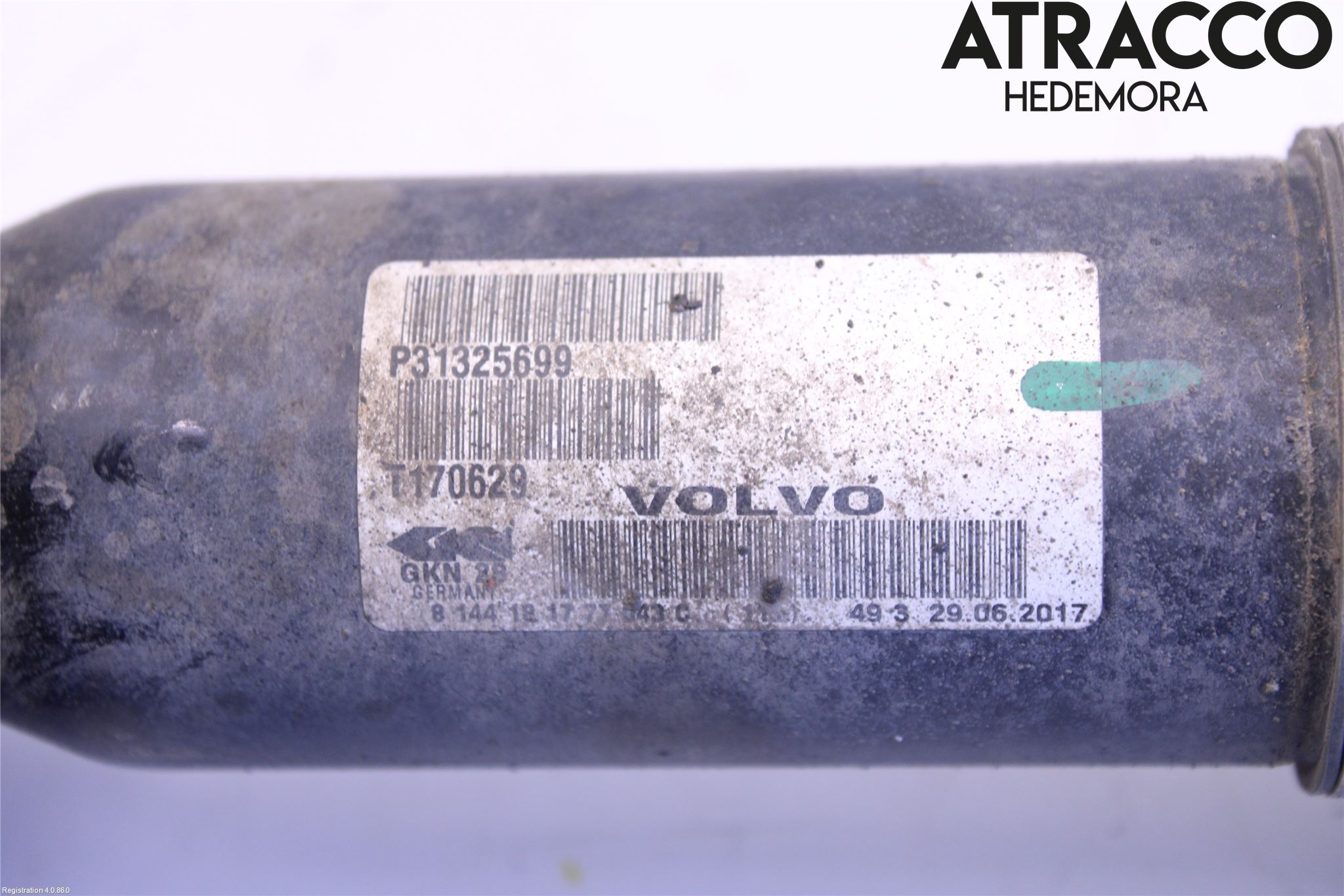 Volvo S60 CROSS COUNTRY 16-19 Drivaxel Fram Vänster