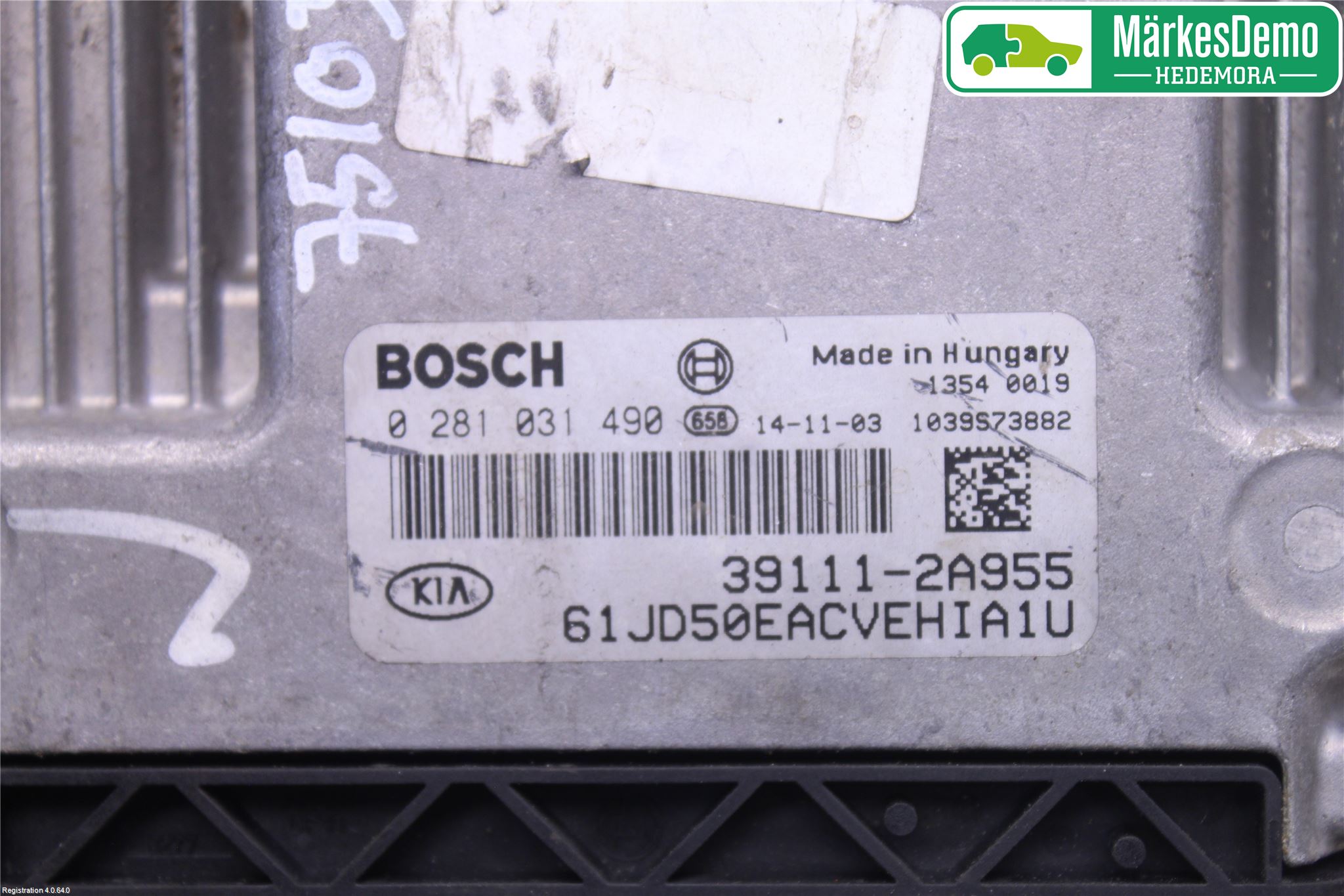 Kia CEED 12-18 Styrenhet Inspump Diesel