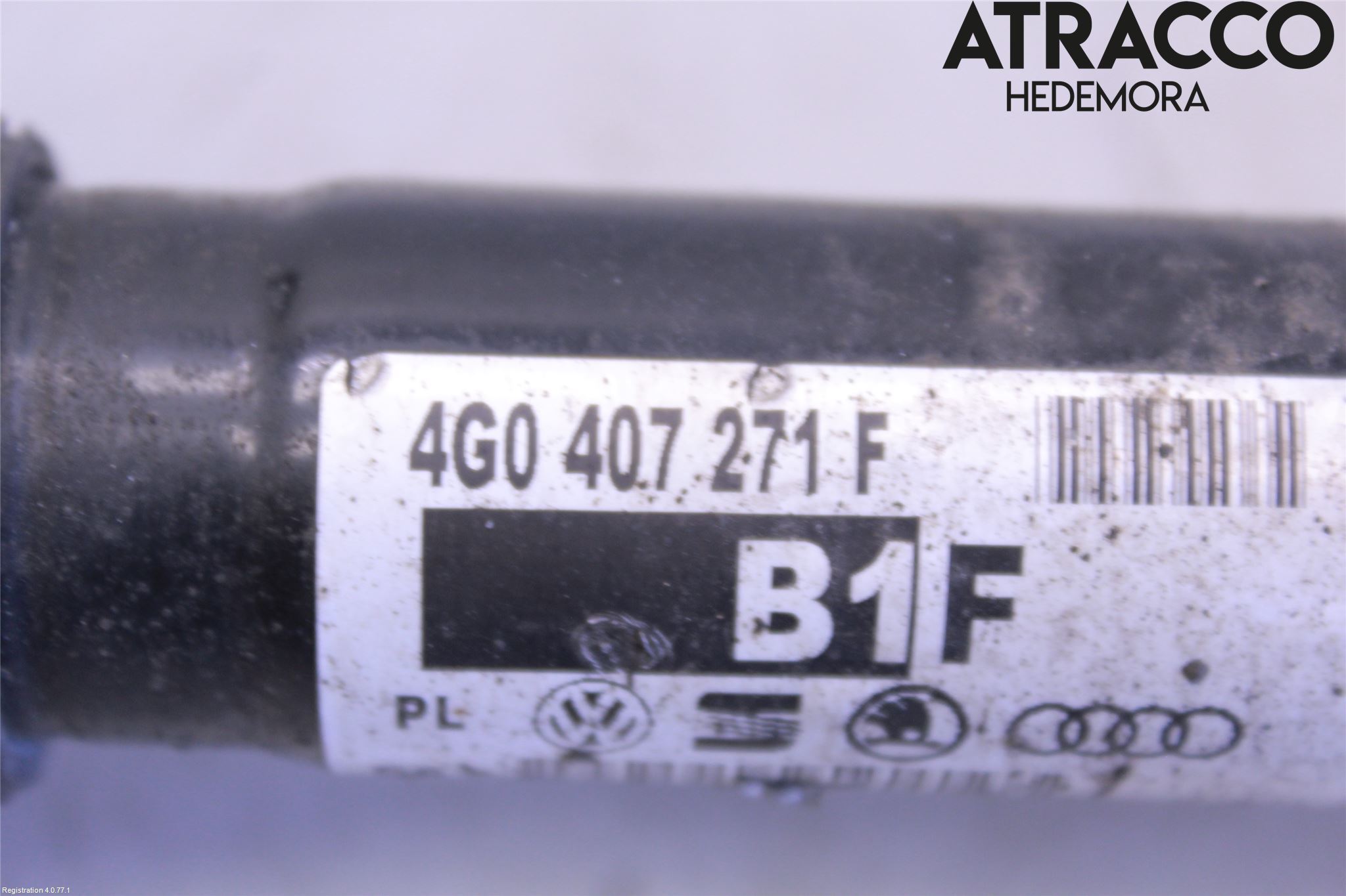 Audi A6 ALLROAD 12-18 Drivaxel Fram Vänster