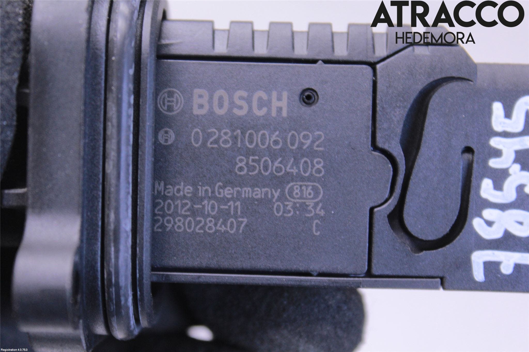 BMW 3 F30/F31/F80 12-19 Injluftmassamätare