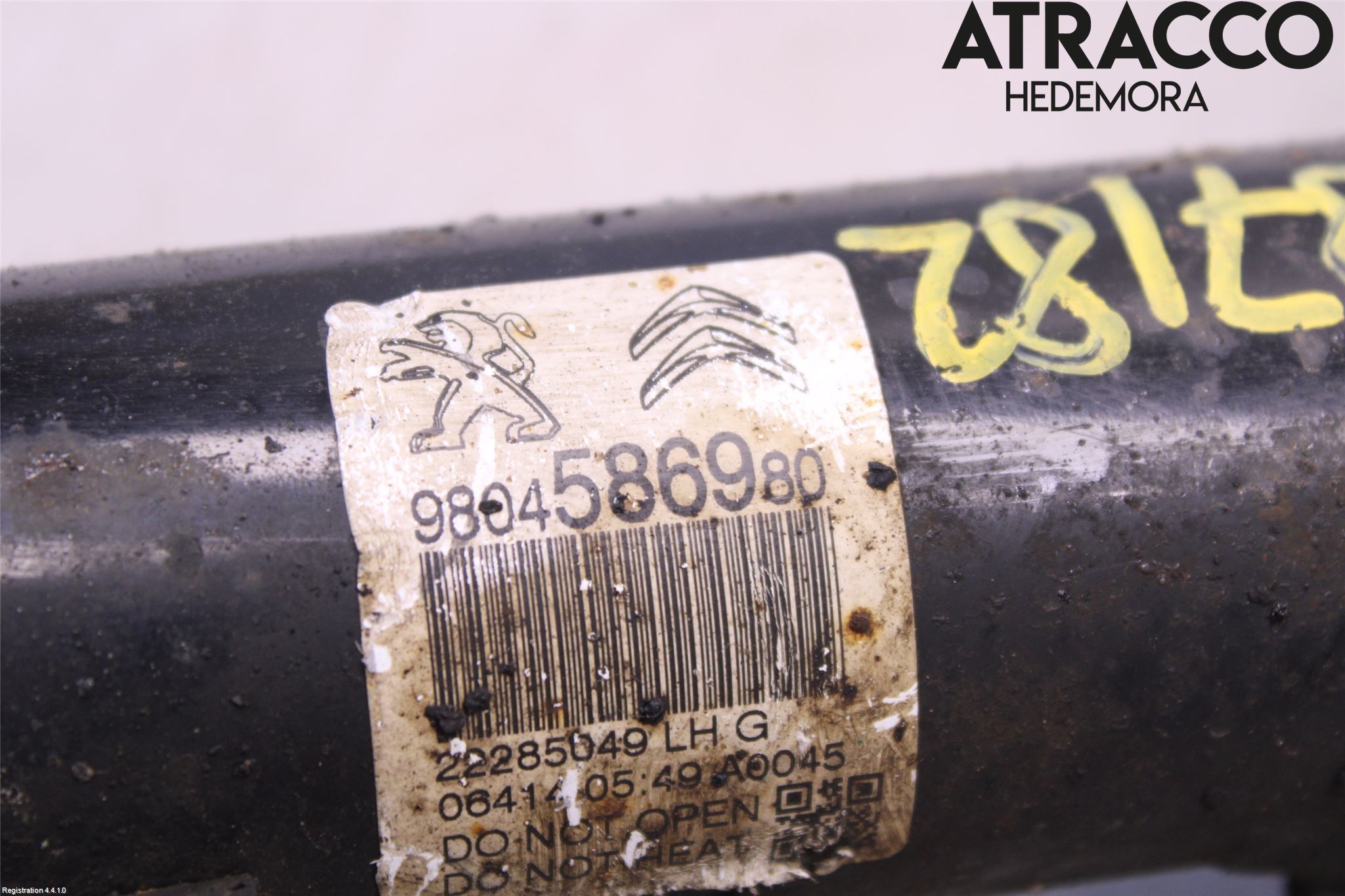 Citroen C3 PICASSO Fjäderben Fram Vänster