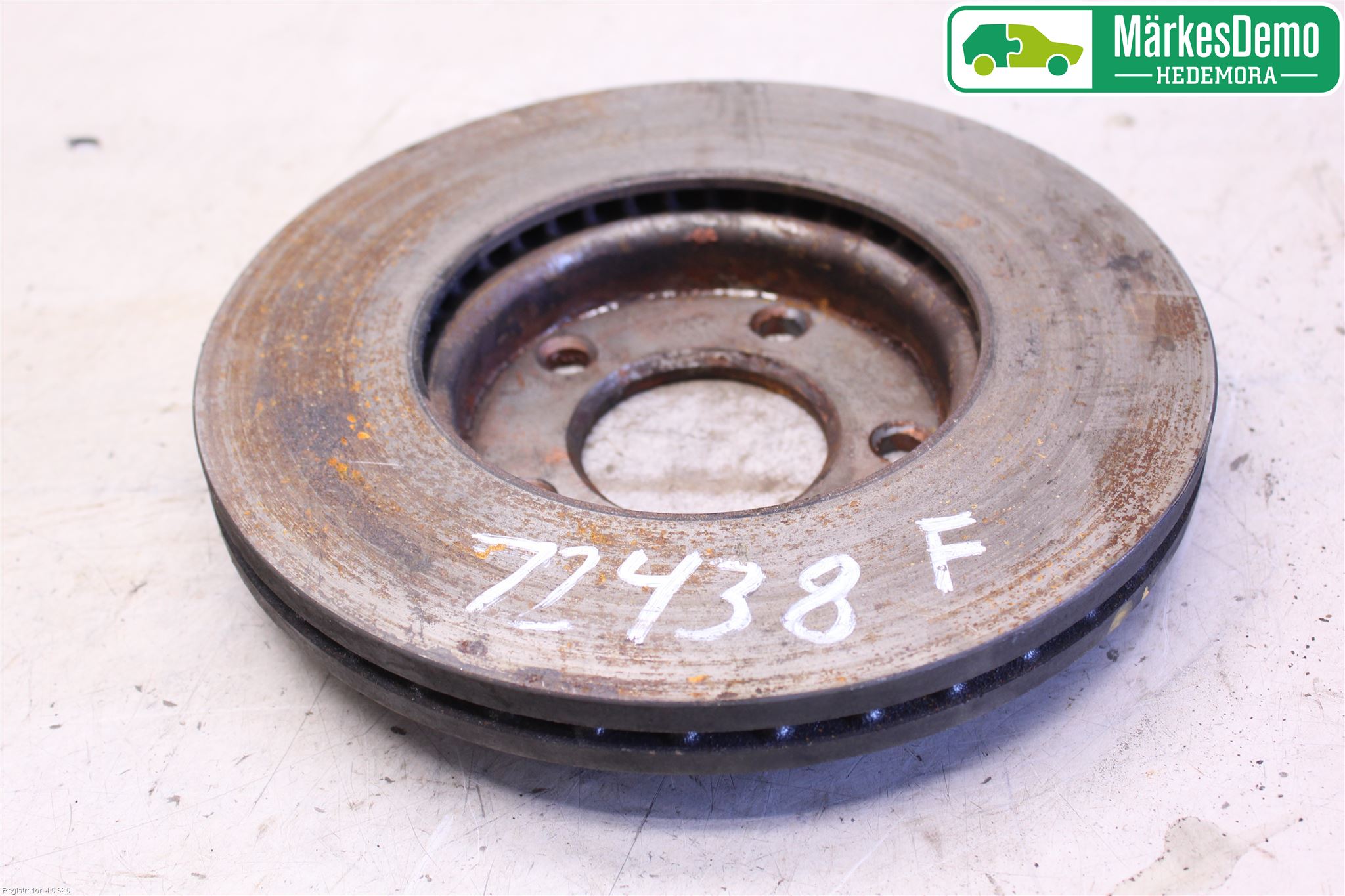 Mazda 3 I 07-08 Bromsskiva Fram