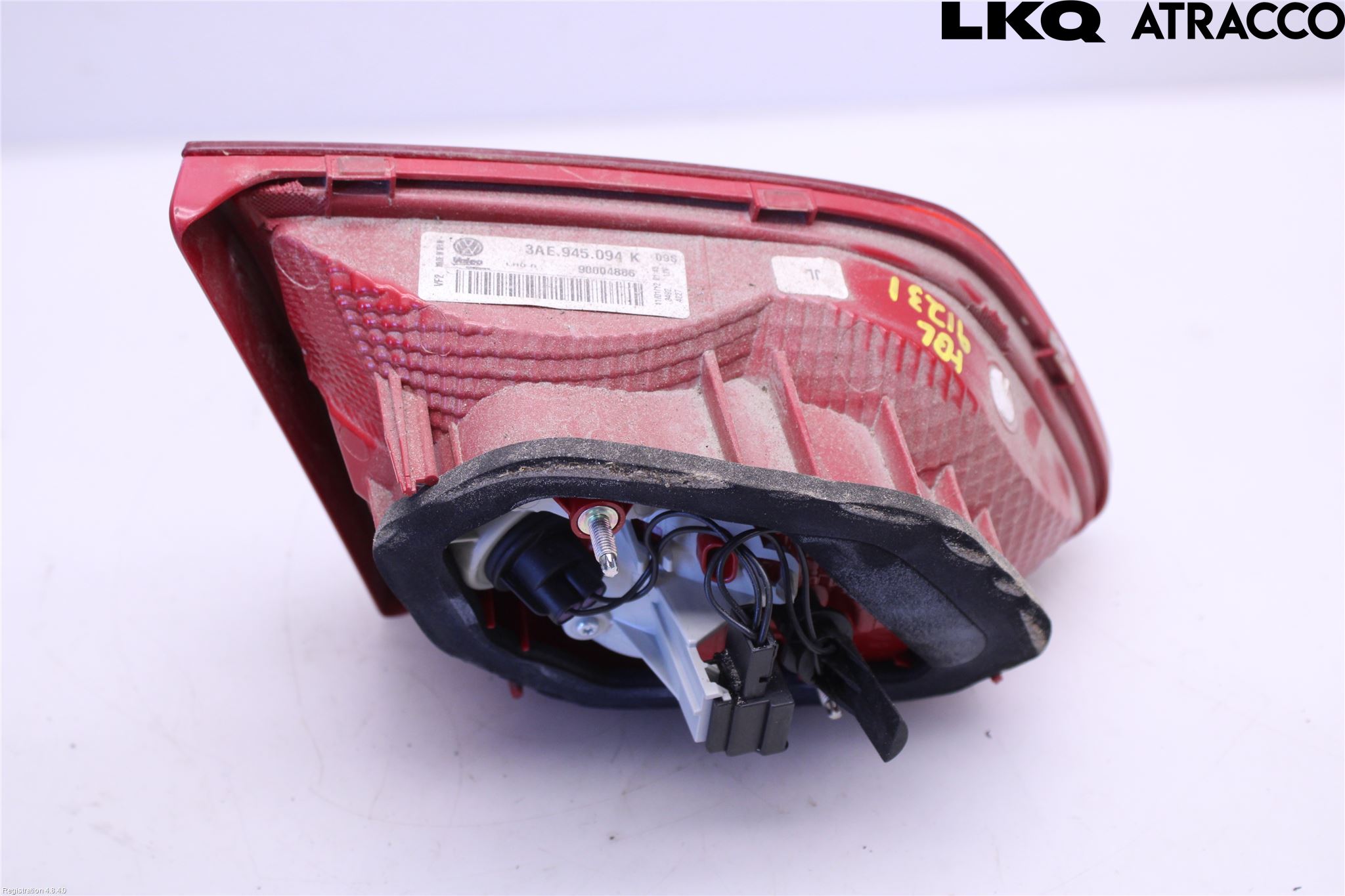 Volkswagen VW PASSAT 11-14 Bakljus Lucka Hö