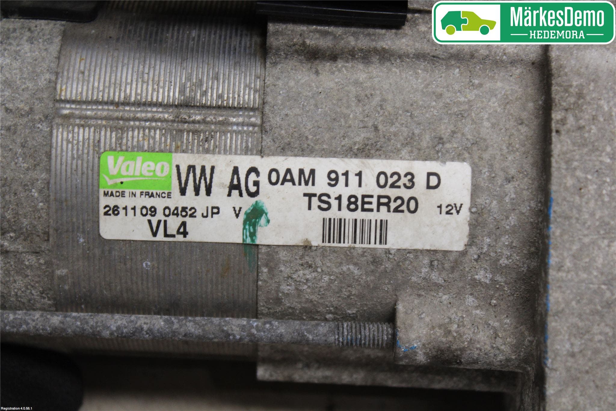 Skoda OCTAVIA (1Z) 05-13 Startmotor Diesel