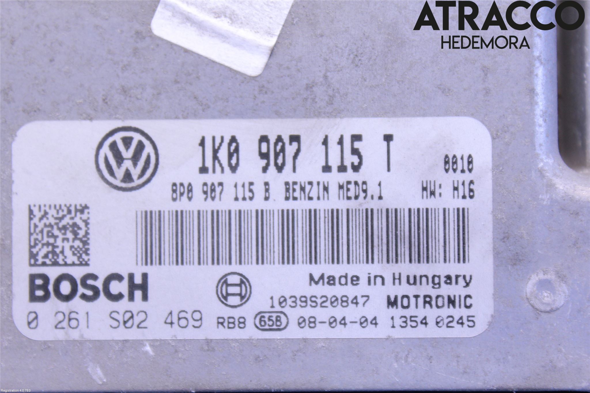 Volkswagen VW GOLF V 04-09 Styrenhet Insprut Bensin