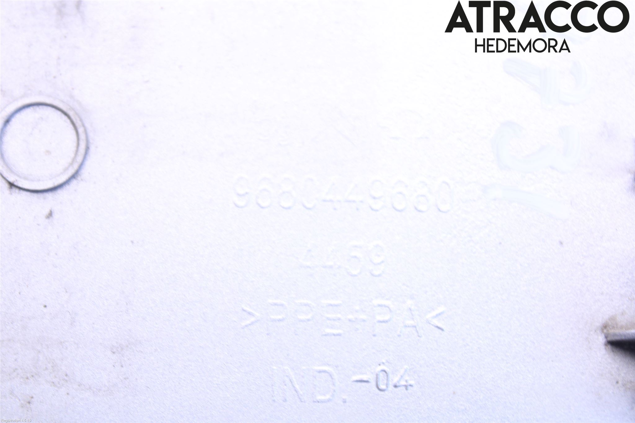 Peugeot PARTNER 08-15 Tanklucka