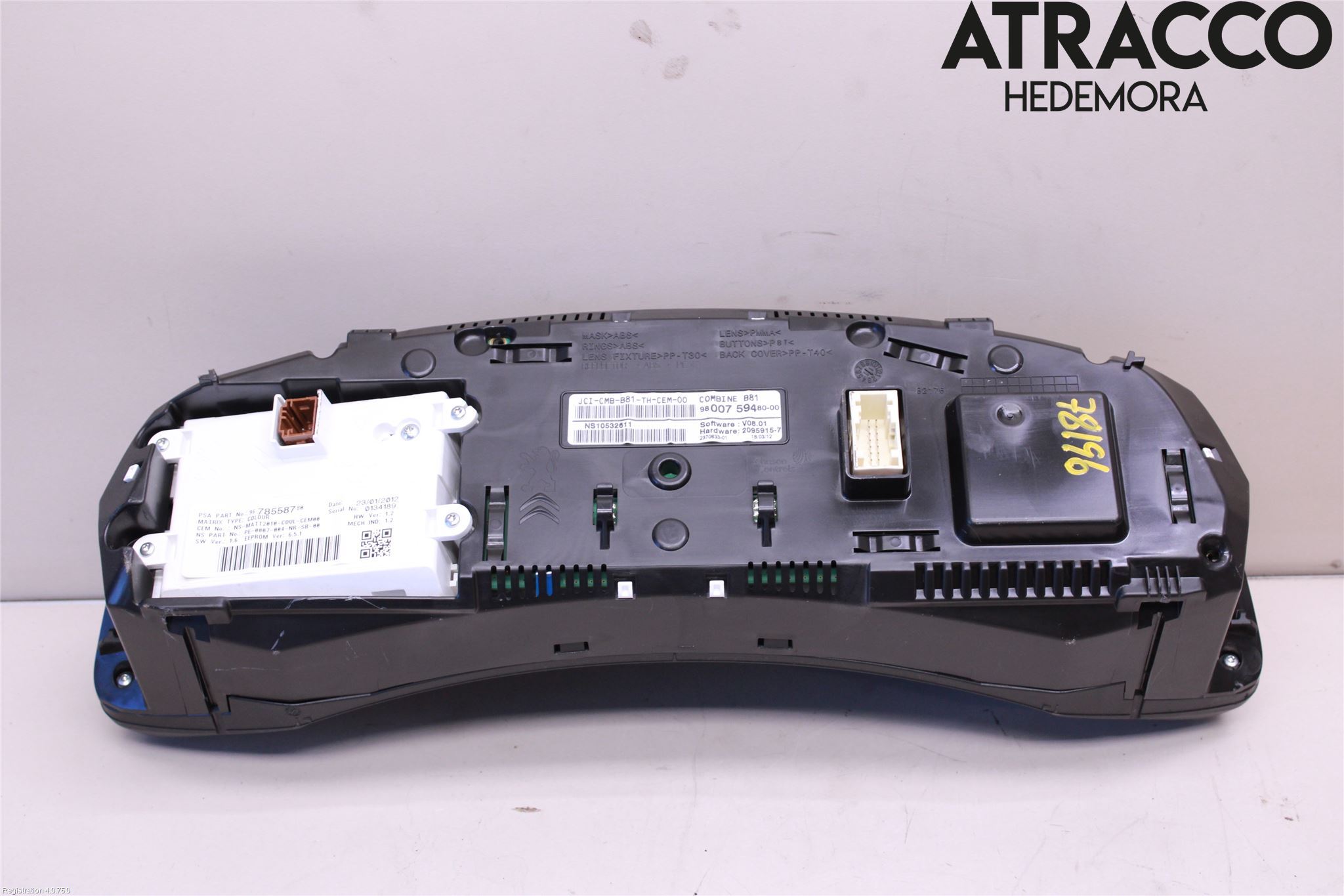 Citroen DS5 Instrument Komb