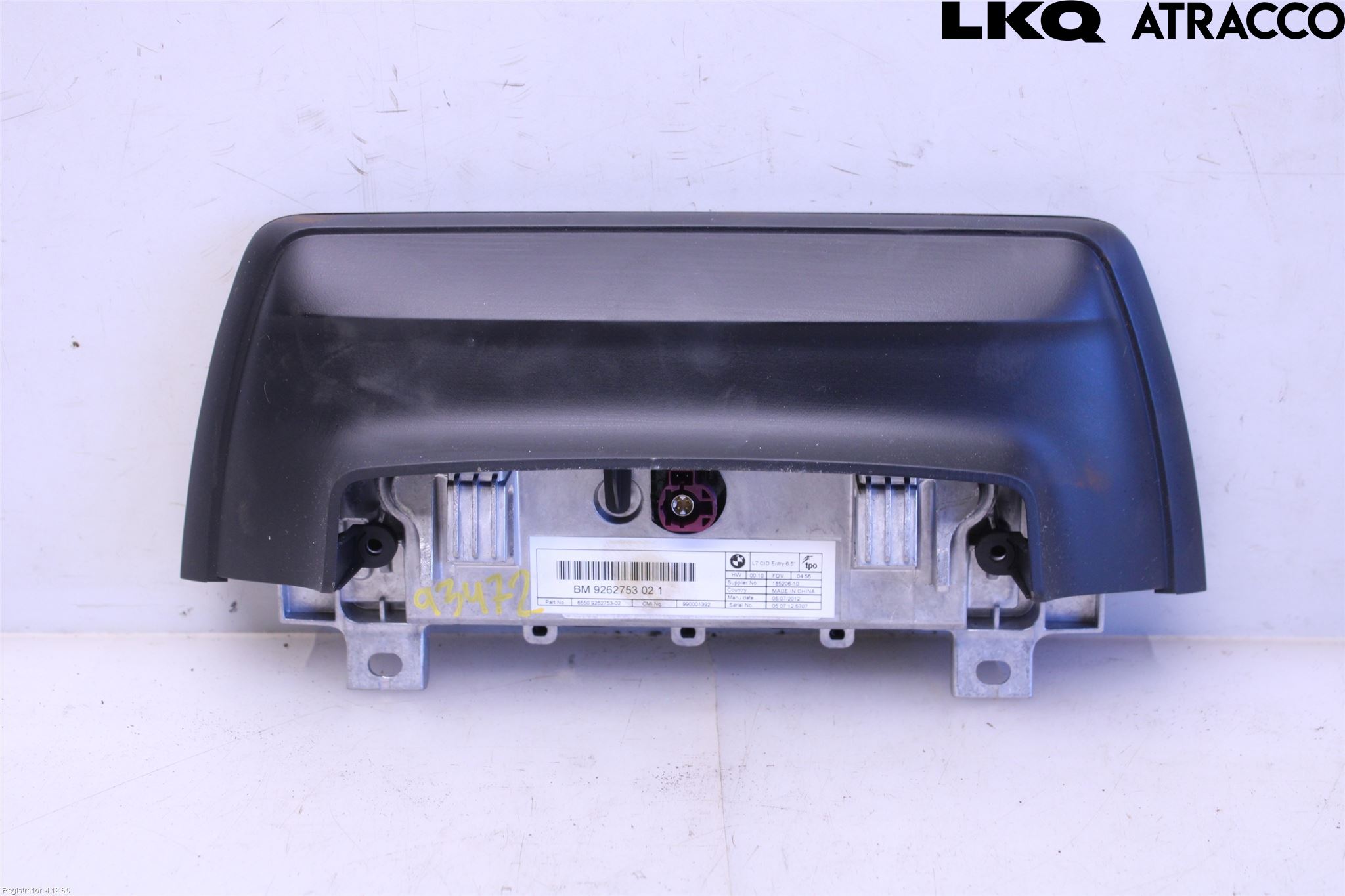 BMW 3 F30/F31/F80 12-19 Multifunktionsdisplay