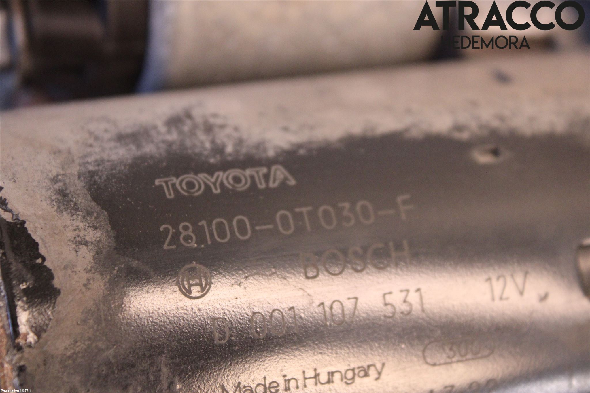 Toyota AVENSIS 16-18 Startmotor