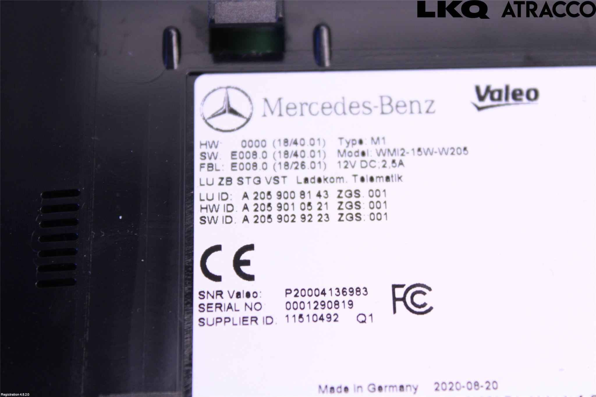 Mercedes-Benz MB GLC-KLASS (X253/C253) 15-22 Styrenhet Multimedia