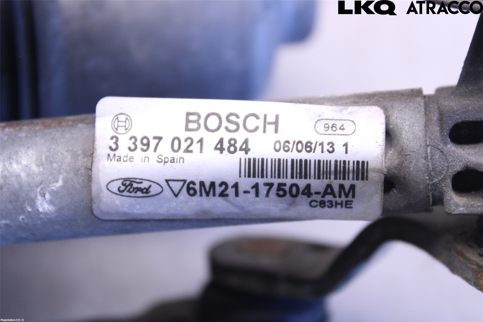 Ford S-MAX 06-15 Torkarmotor Vindruta