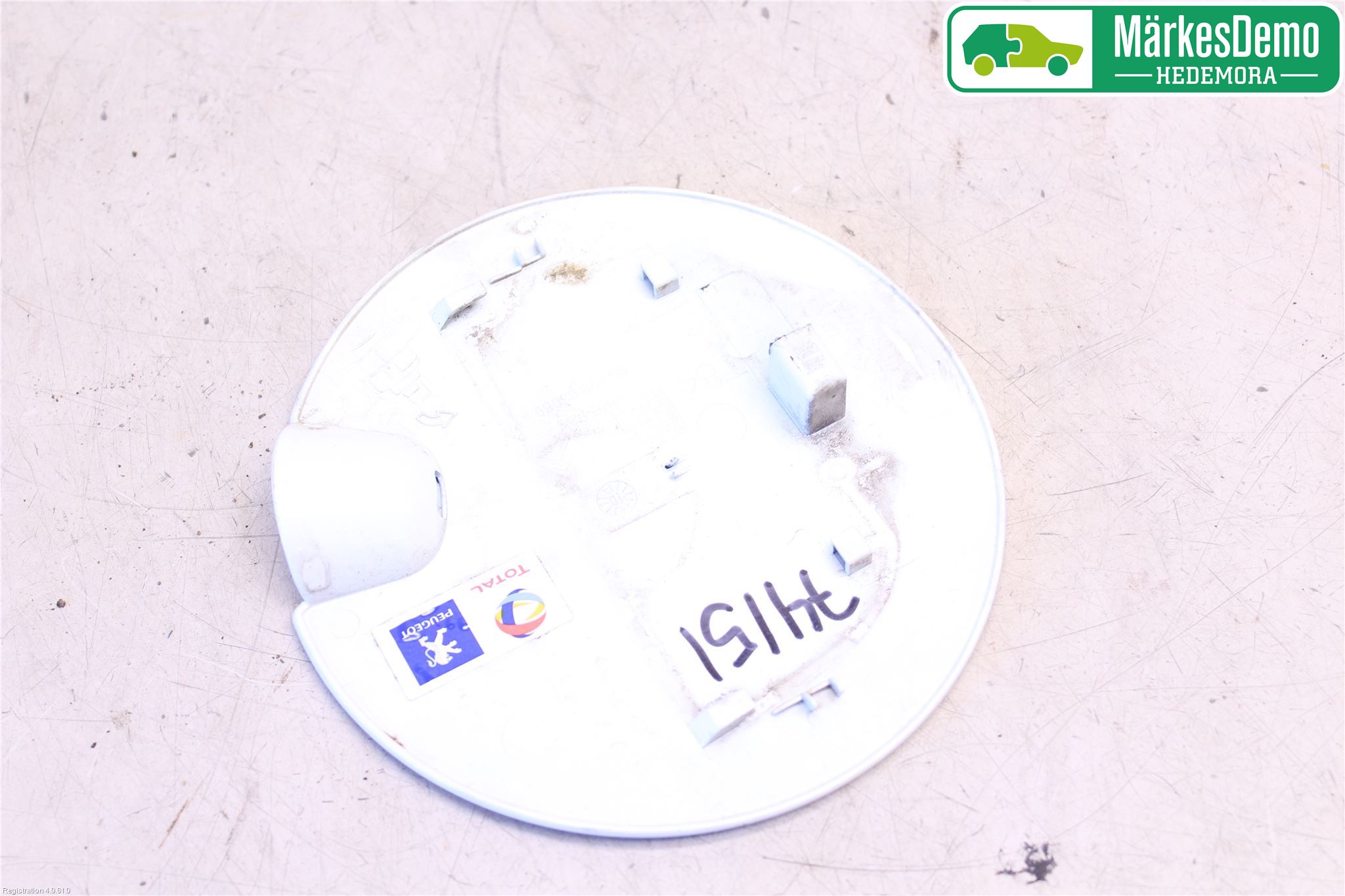 Peugeot 3008 09-16 Tanklucka