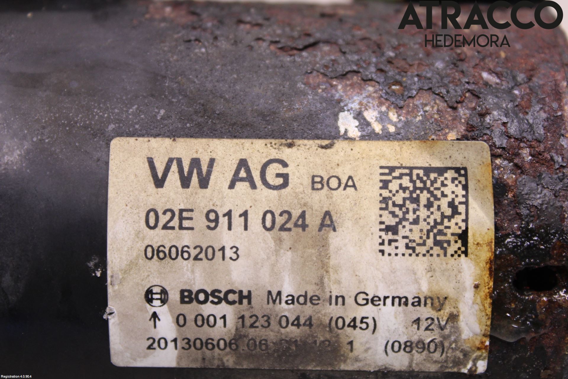 Volkswagen VW TRANSP/CARAVELLE (T5) 04-15 Startmotor Diesel