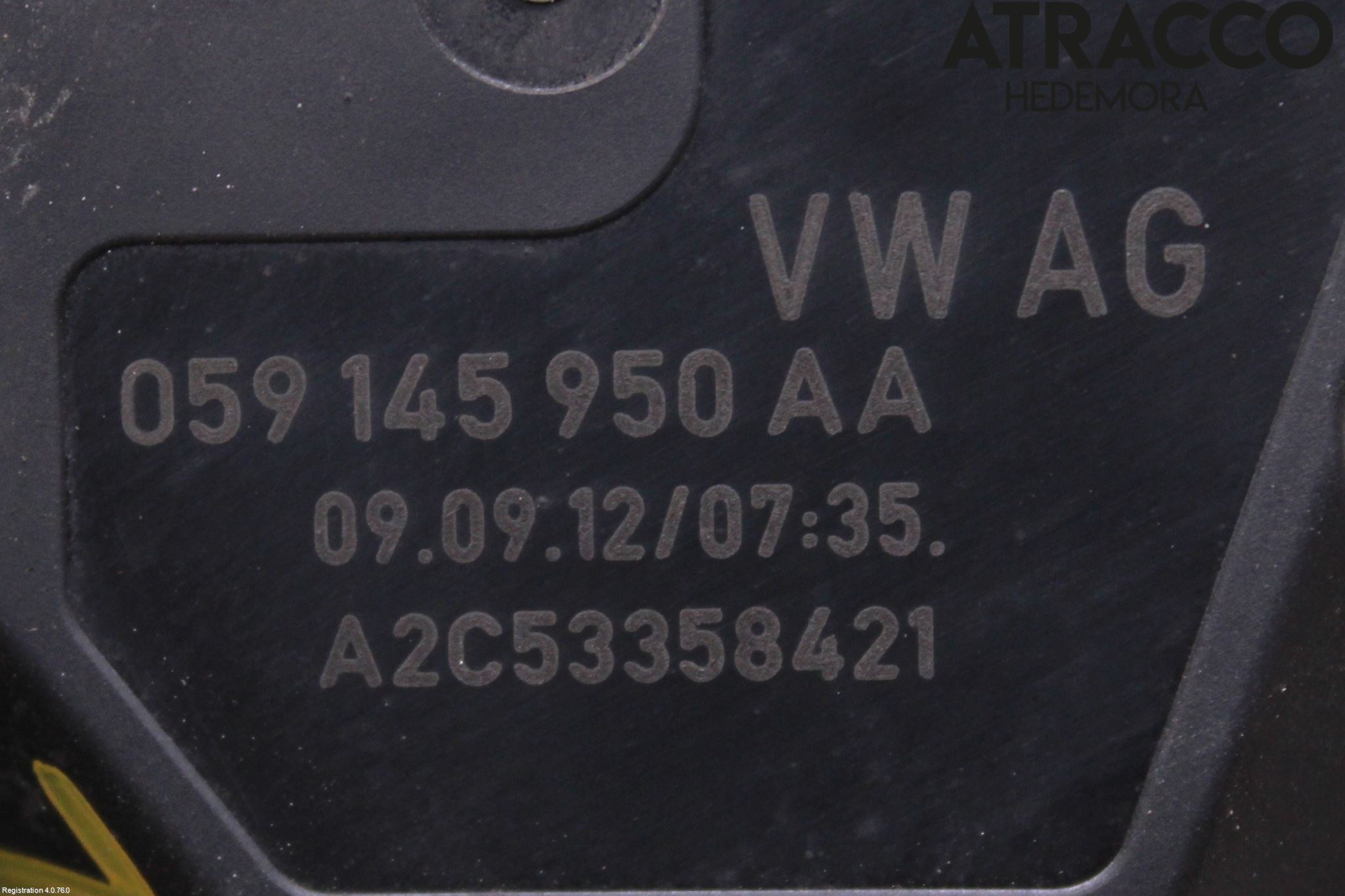 Audi A6/S6 4G 11-18 Injspjällhus