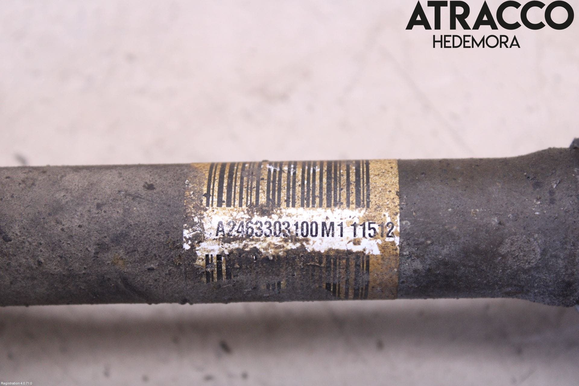 Mercedes-Benz MB B-KLASS (W246/W242) 12-19 Drivaxel Fram Vänster