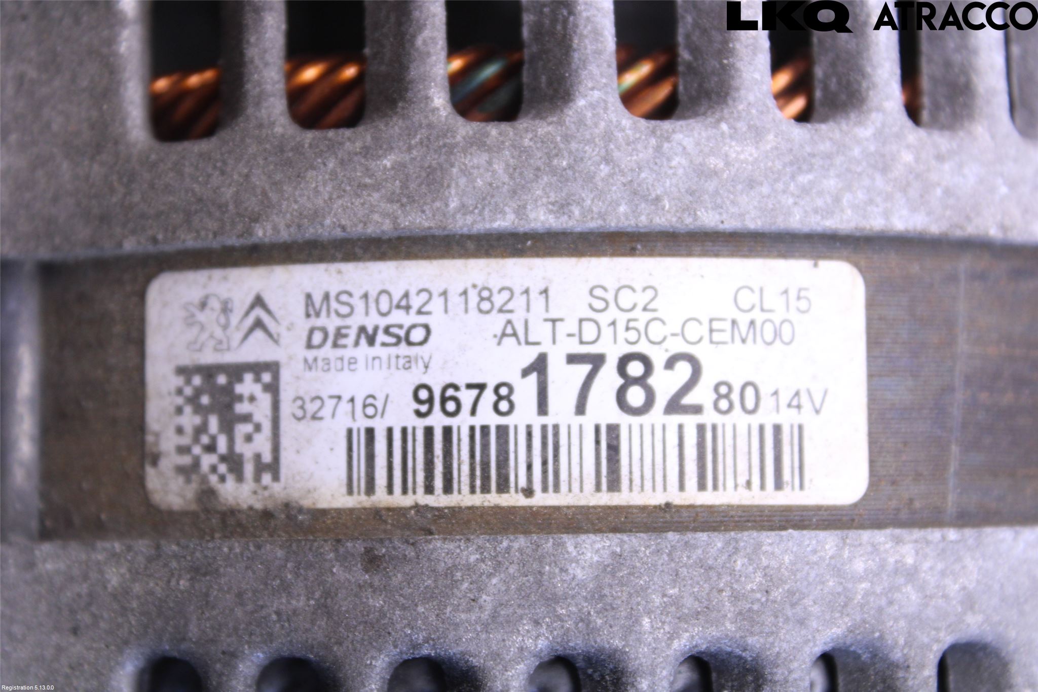 Citroen C4 II 11-18 Generator