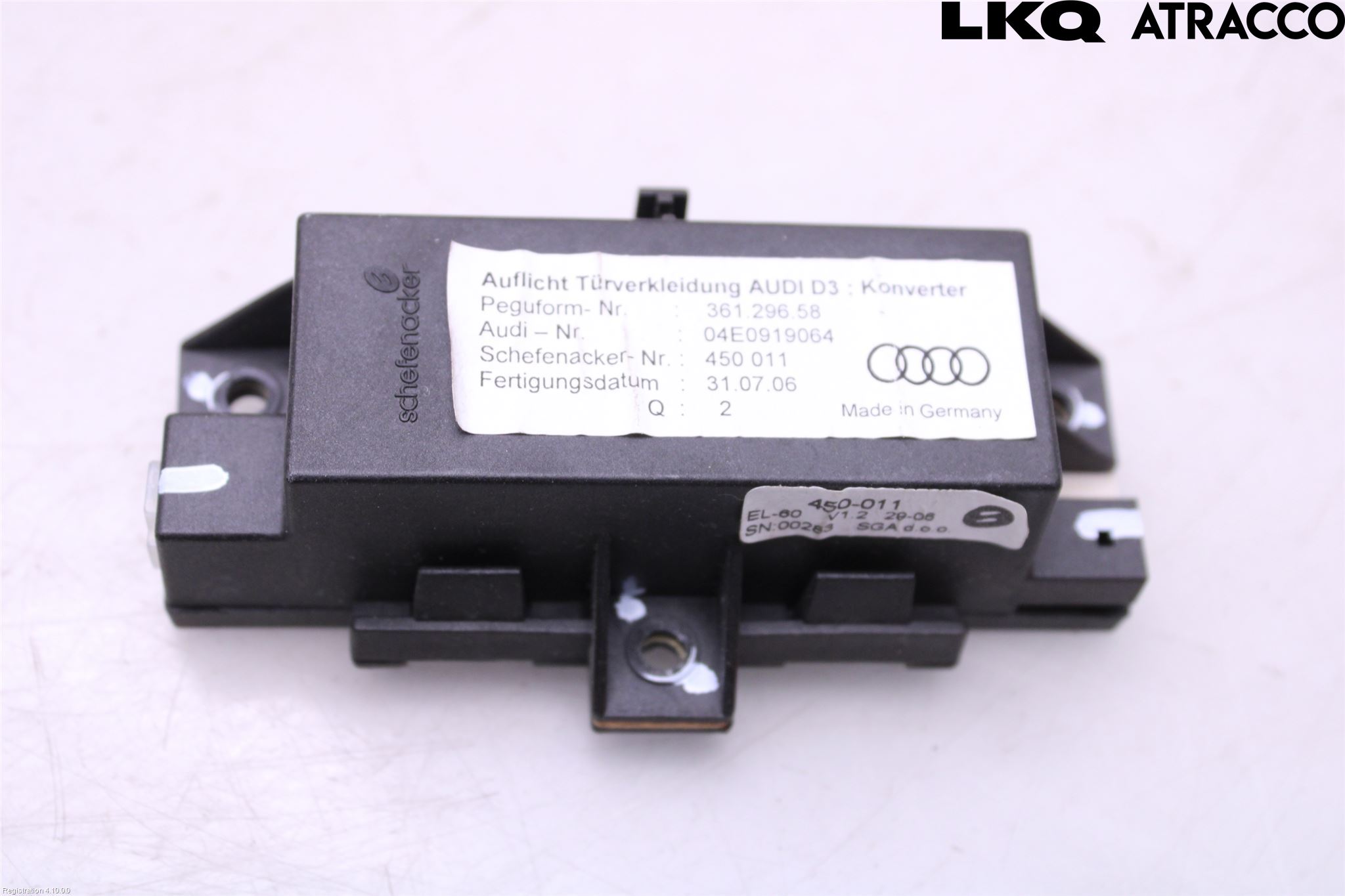 Audi A8/S8 4E  02-09 Styrenhet Dörr