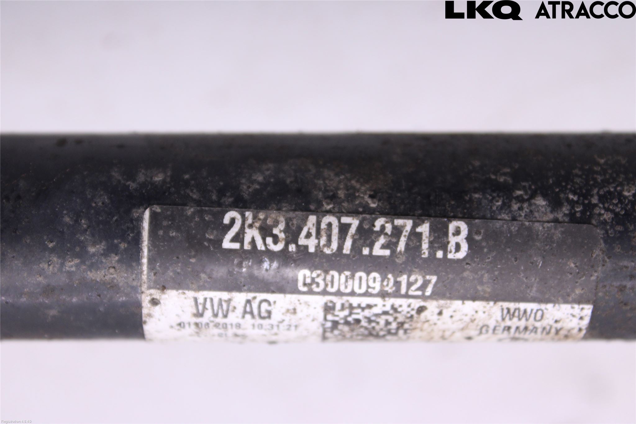 Volkswagen VW CADDY 16-20 Drivaxel Fram Vänster