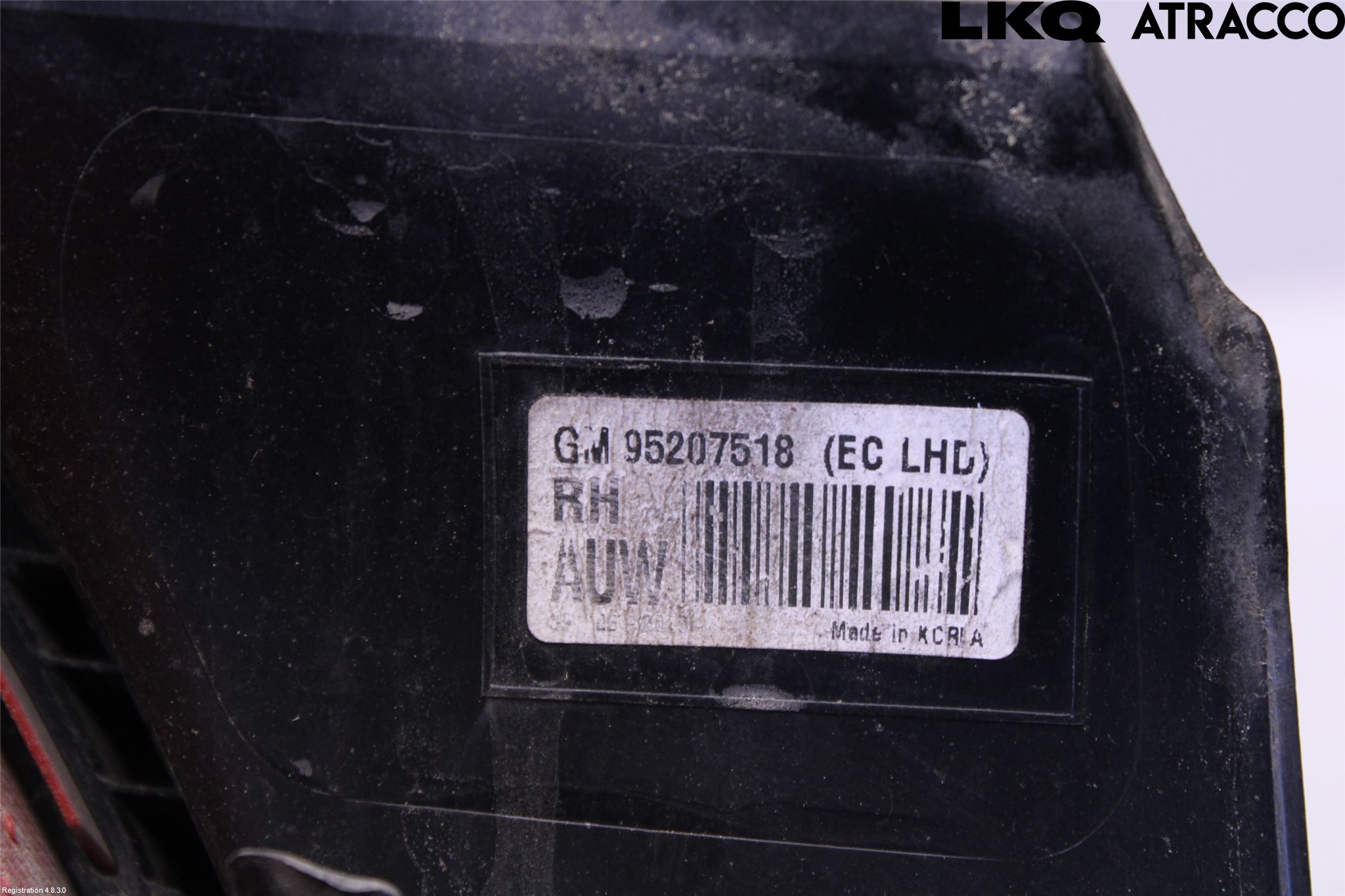 Chevrolet TRAX Bakljus Höger