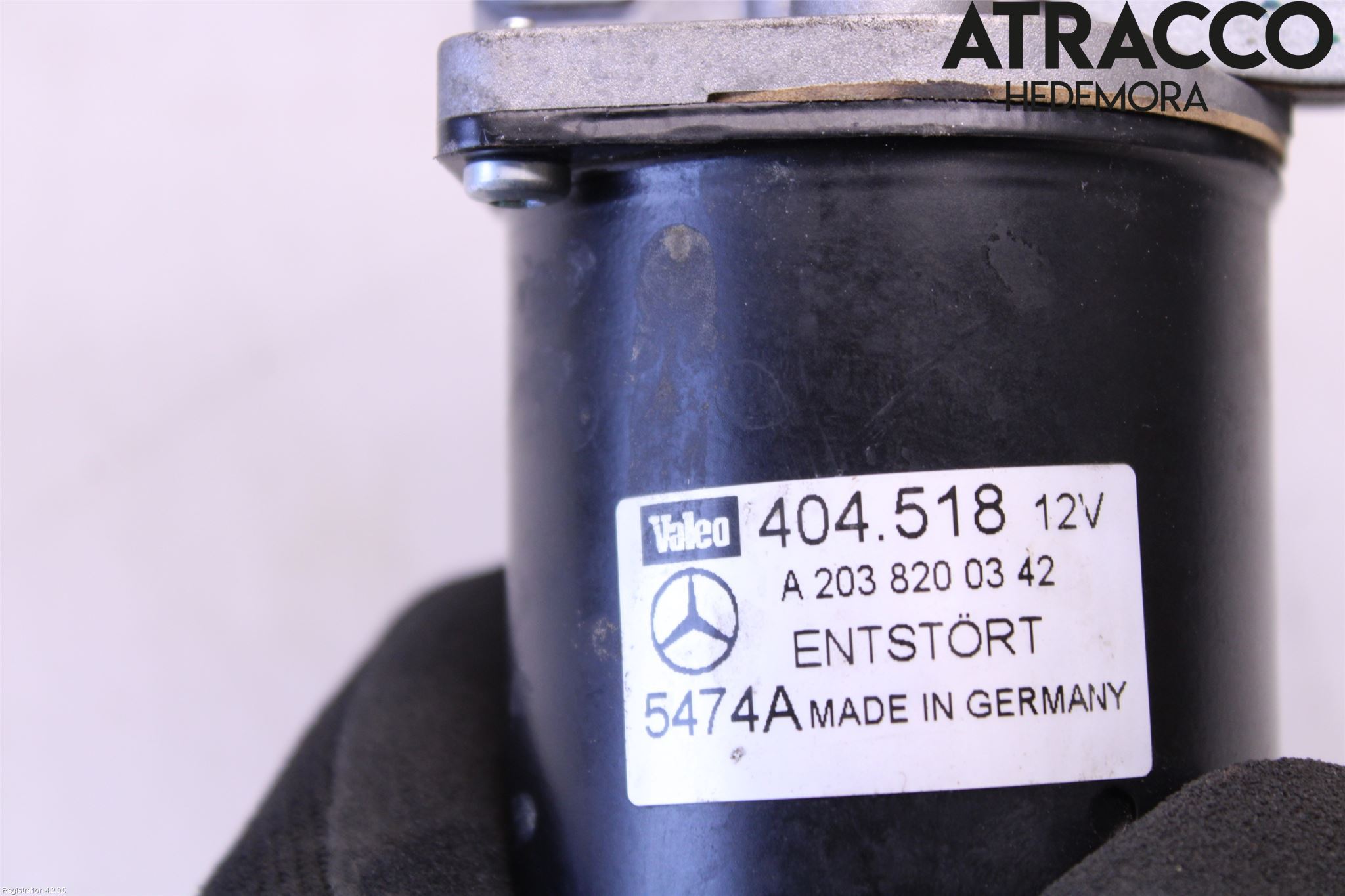 Mercedes-Benz MB CLK (C209) 02-09 Torkarmotor Vindruta