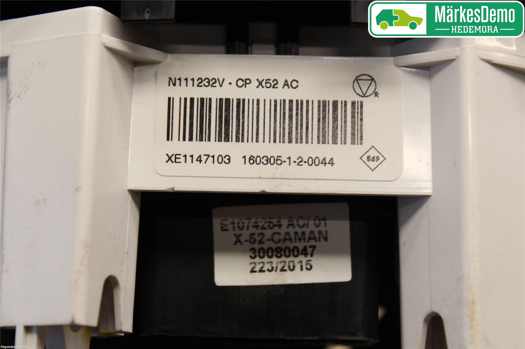 Dacia SANDERO/STEPWAY 13-20 Ac Styrenhet Ac Manöveren