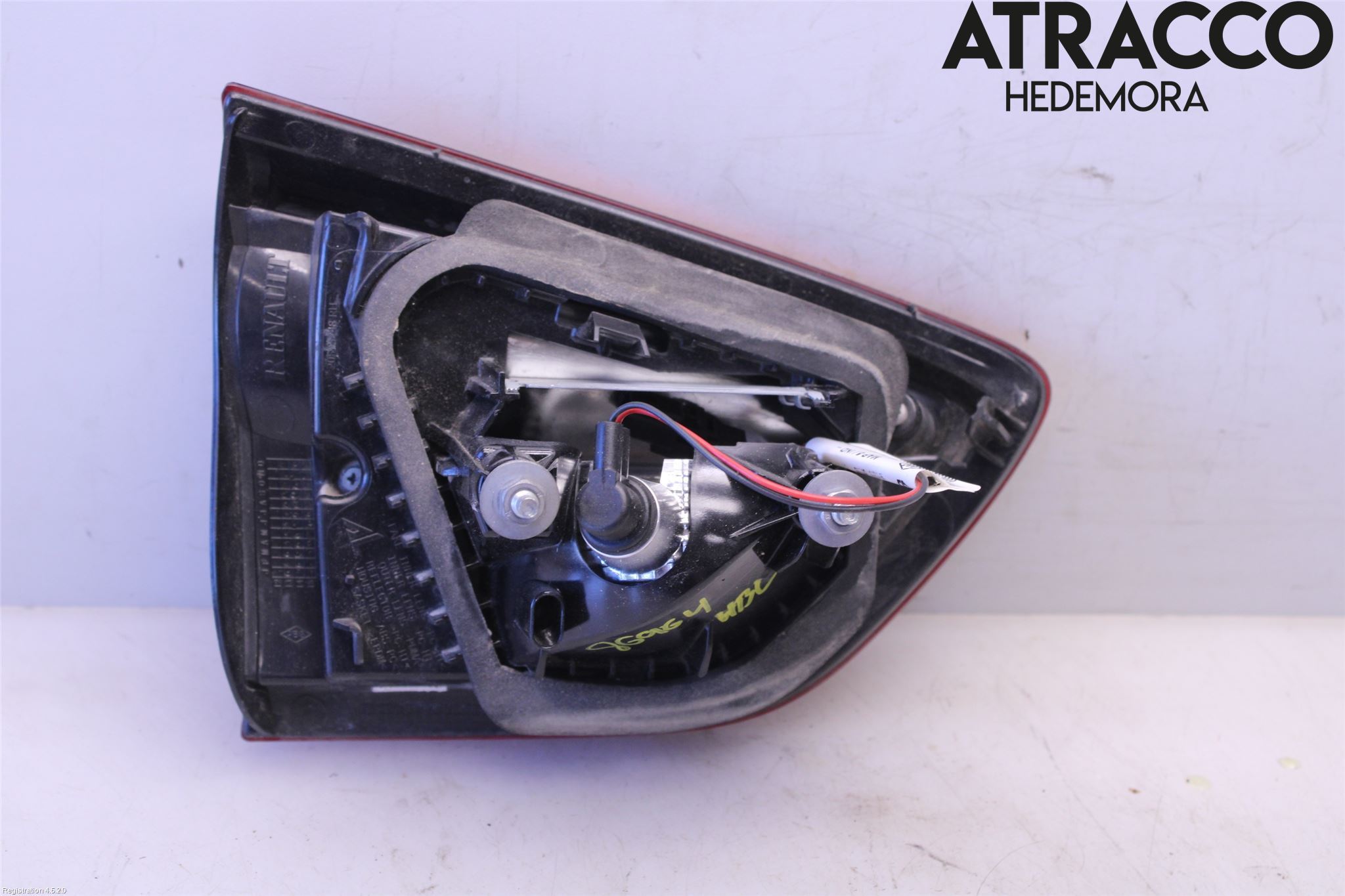 Renault CLIO IV 12-16 Bakljus Lucka Hö