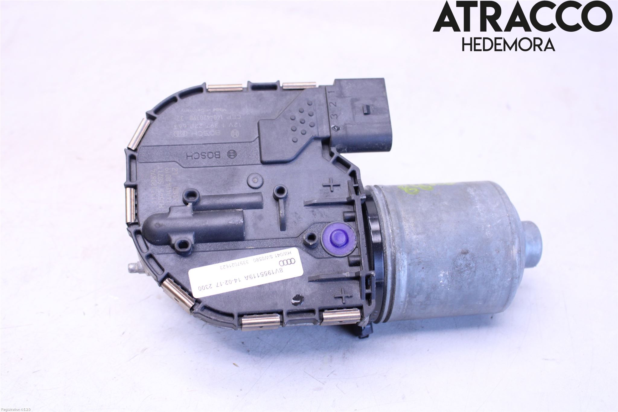Audi A3/S3 05-13 Torkarmotor Vindruta