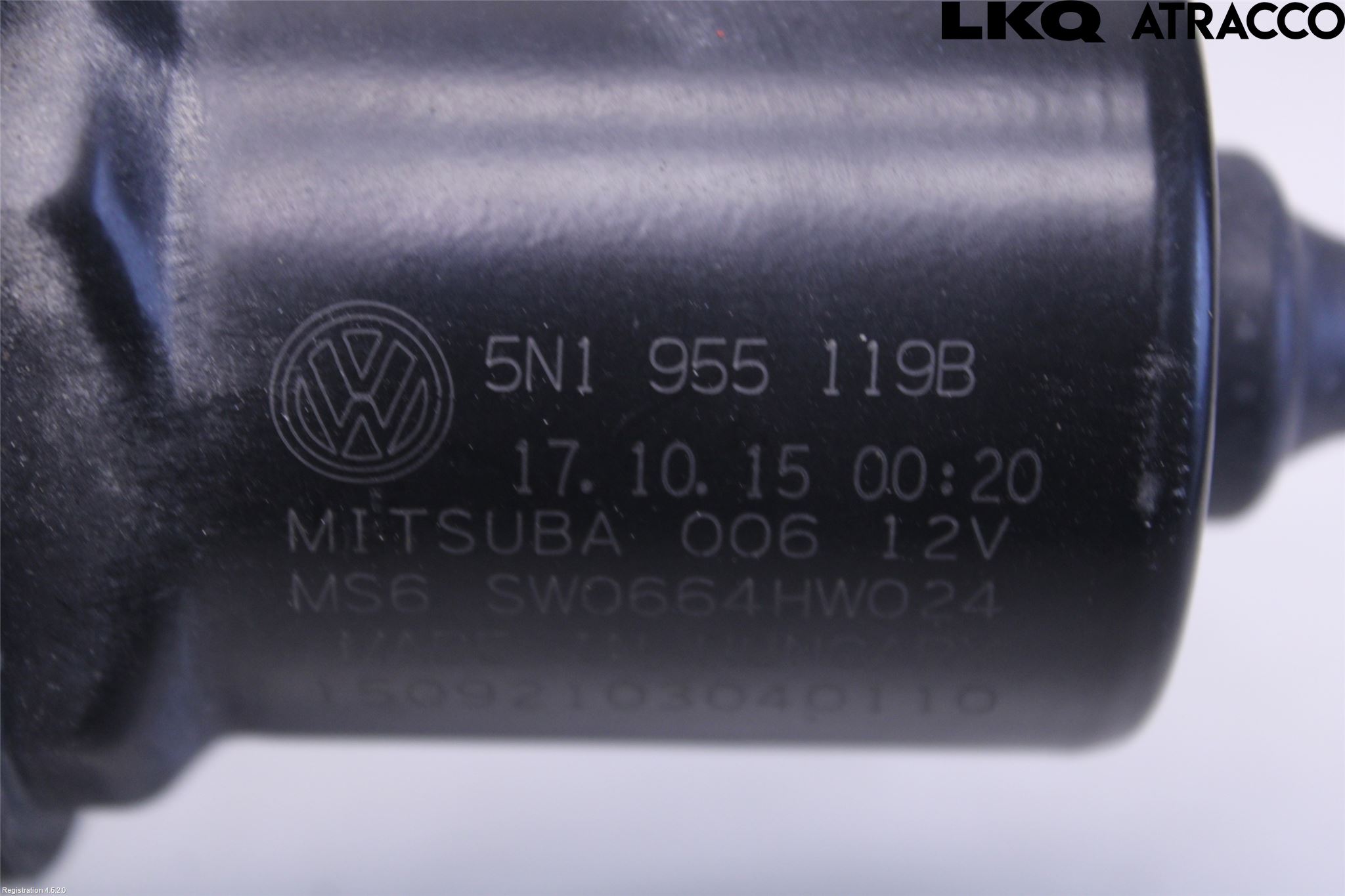 Volkswagen VW TIGUAN 07-16 Torkarmotor Vindruta