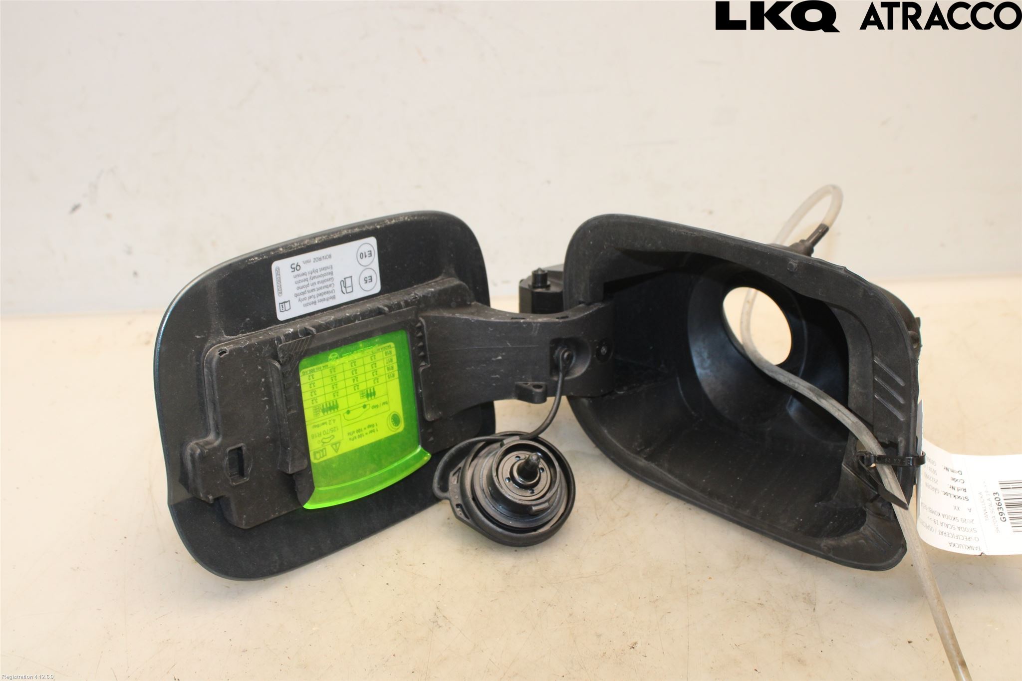 Skoda SCALA 19- Tanklucka