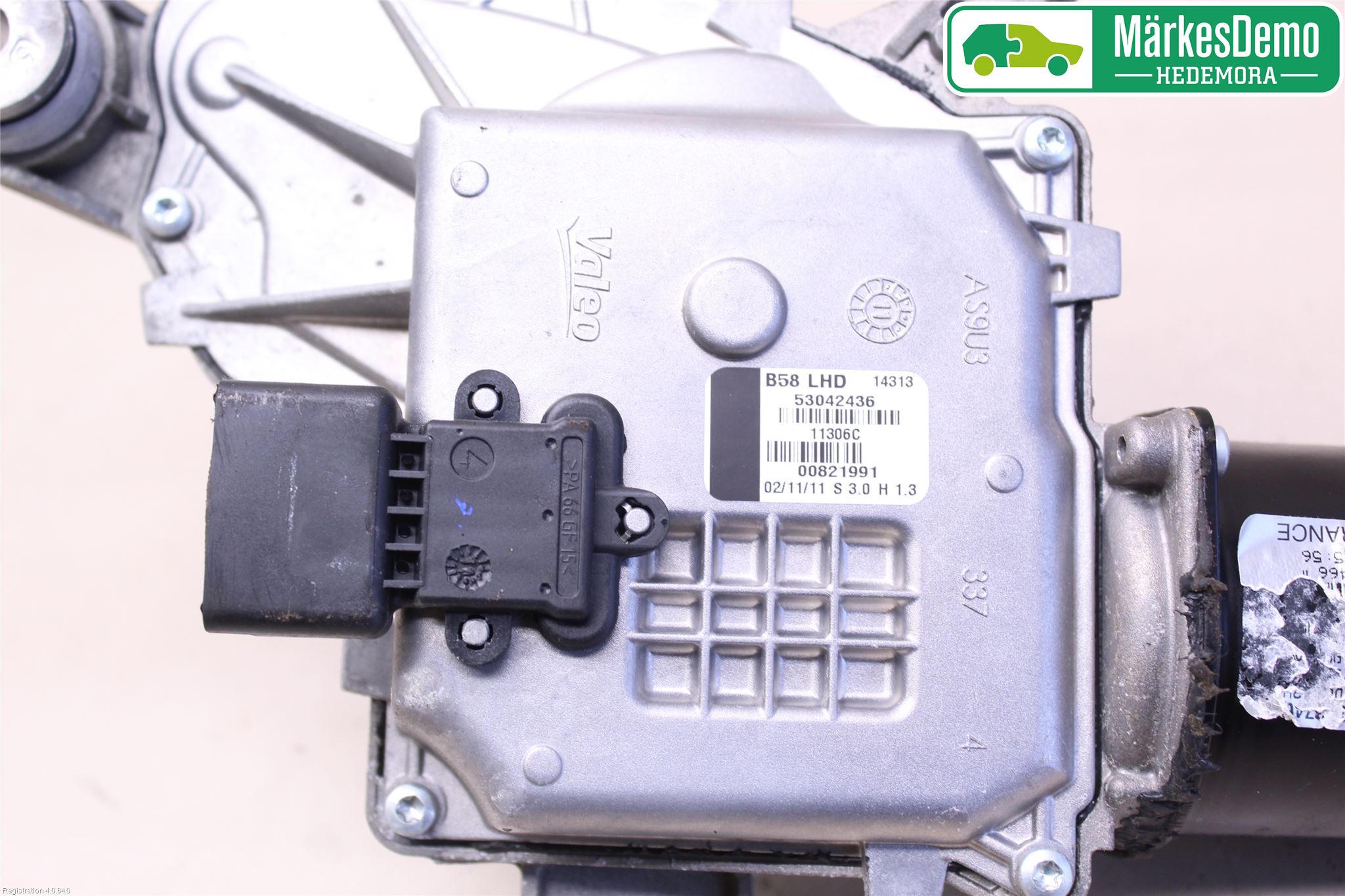 Citroen C4 GRAND PICASSO 07-13 Torkarmotor Vindruta