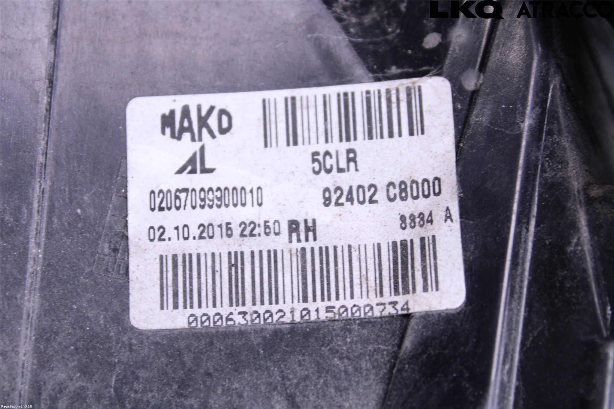 Hyundai i20 GB 15-20 Bakljus Höger