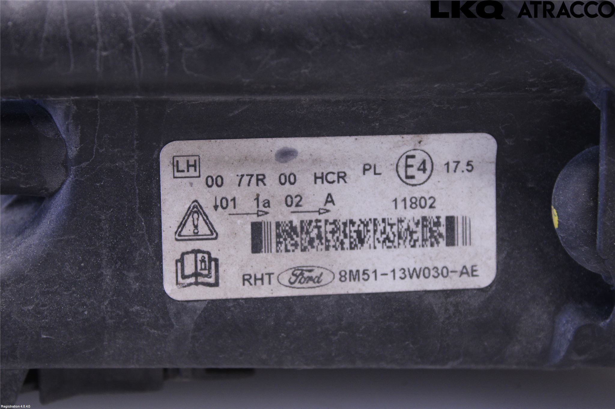 Ford FOCUS 08-11 Strålkastare Vänster