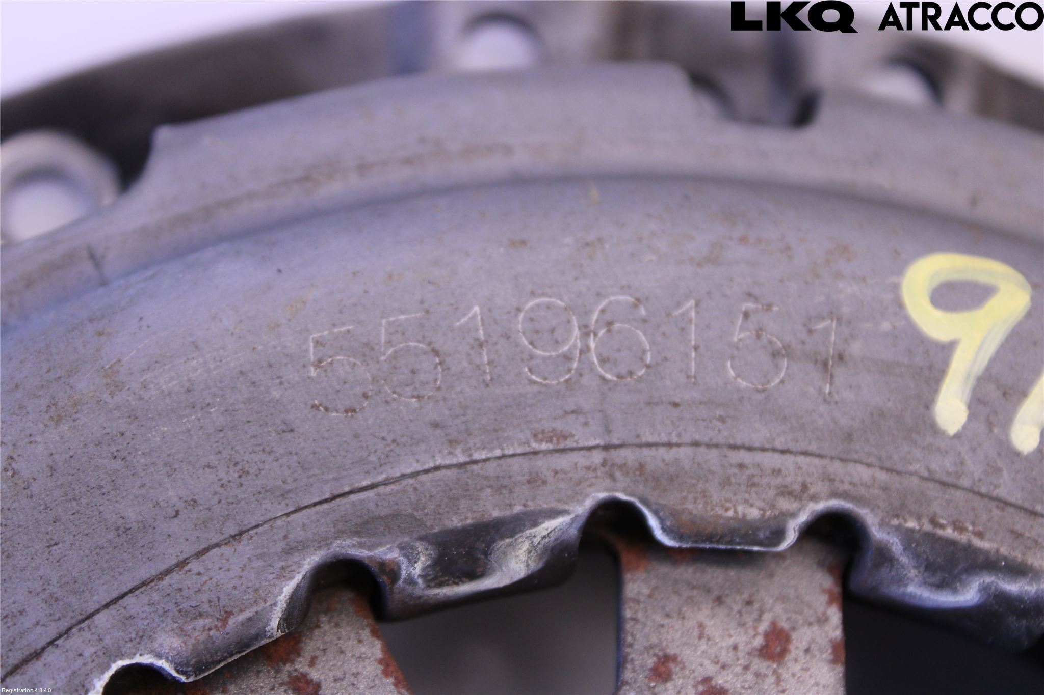 Fiat PUNTO EVO 10-12 Koppling Tryckplatta