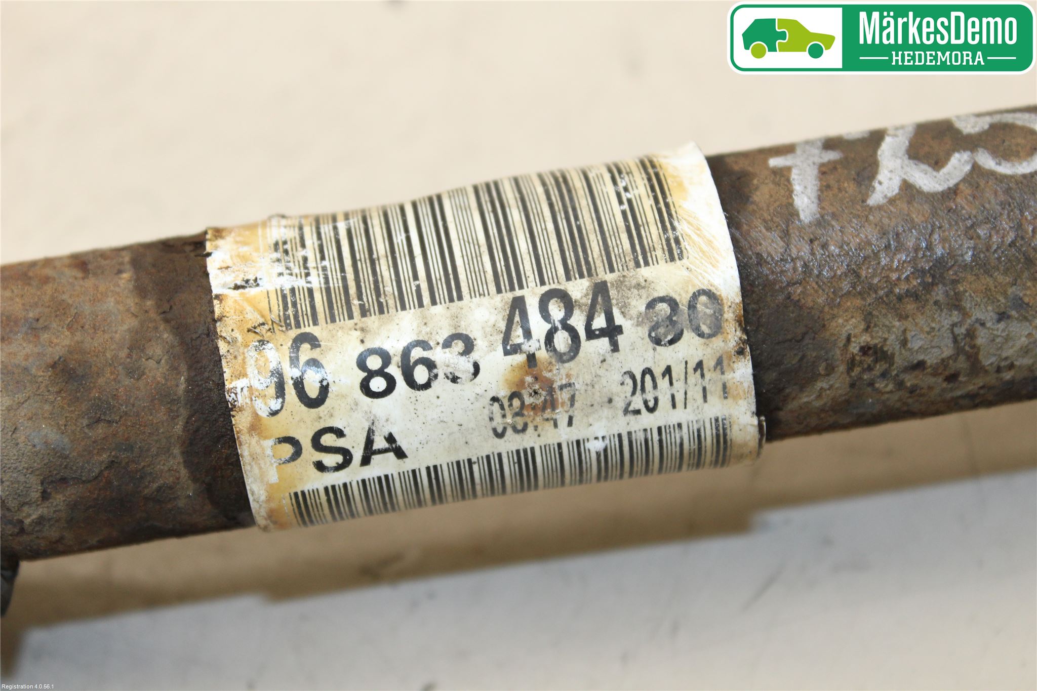 Peugeot 508 11-18 Drivaxel Fram Höger