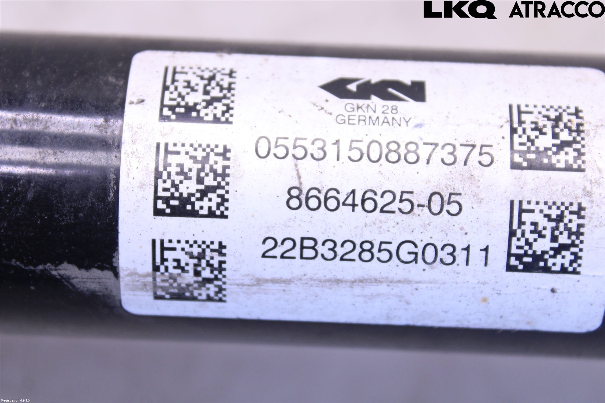 BMW 5 G30/G31/F90 17-23 Drivaxel Bak Vänster